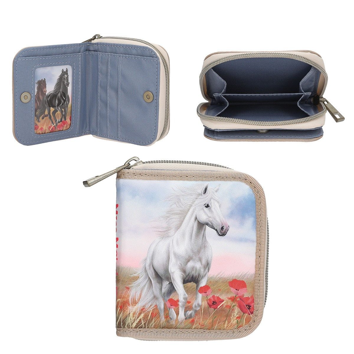 Miss Melody Geldbörse DEPESCHE Miss Melody Portemonnaie POPPY SAND