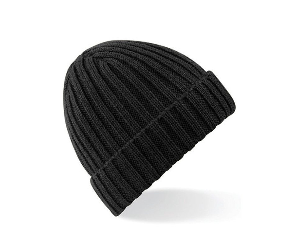 Winter Beechfield® Strickmütze Mütze Beanie Damen Schwarz Strick Herren