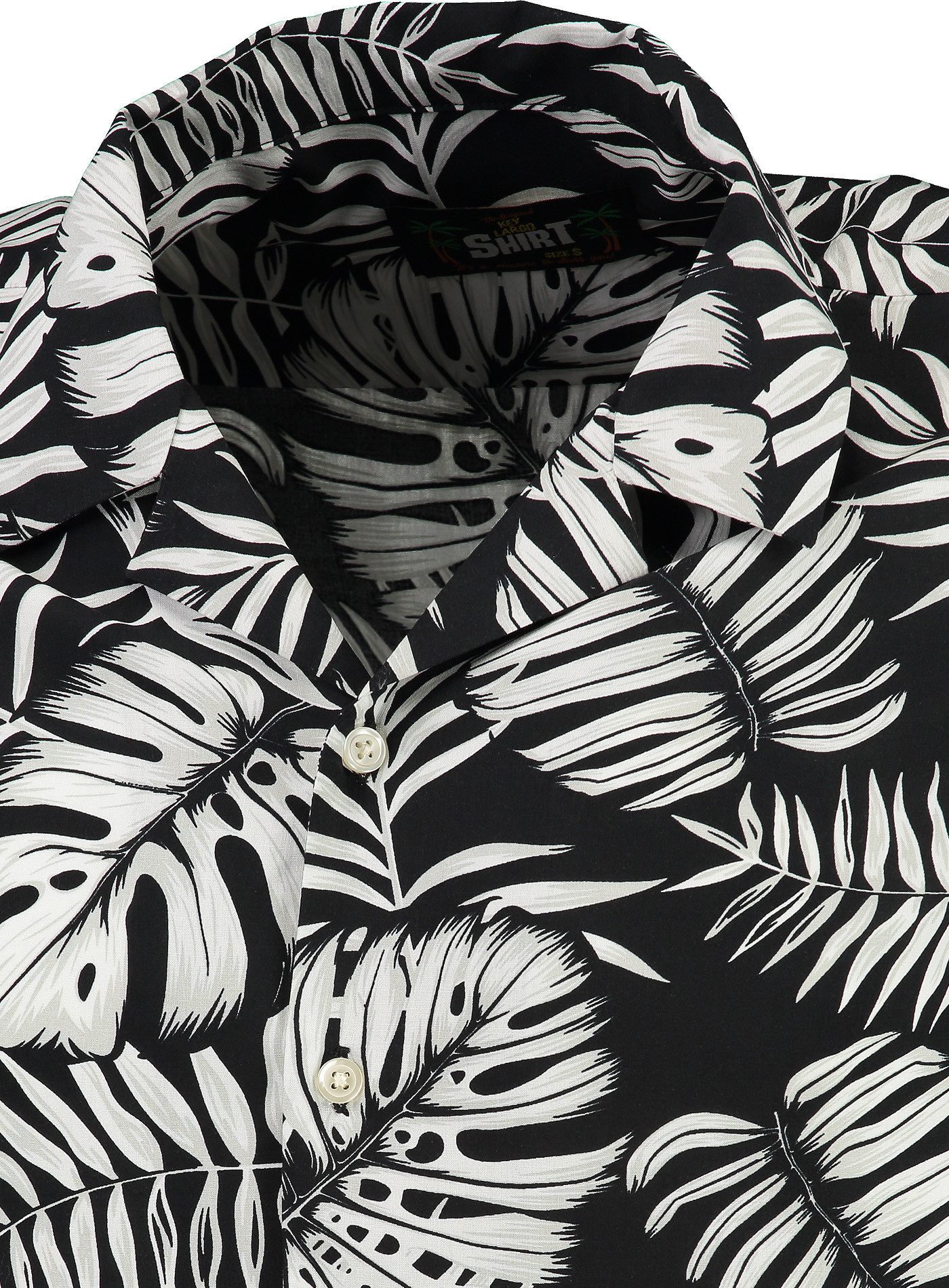 Key Largo Kurzarmhemd MSH HAVANNA 1/2 patterned (1-tlg)