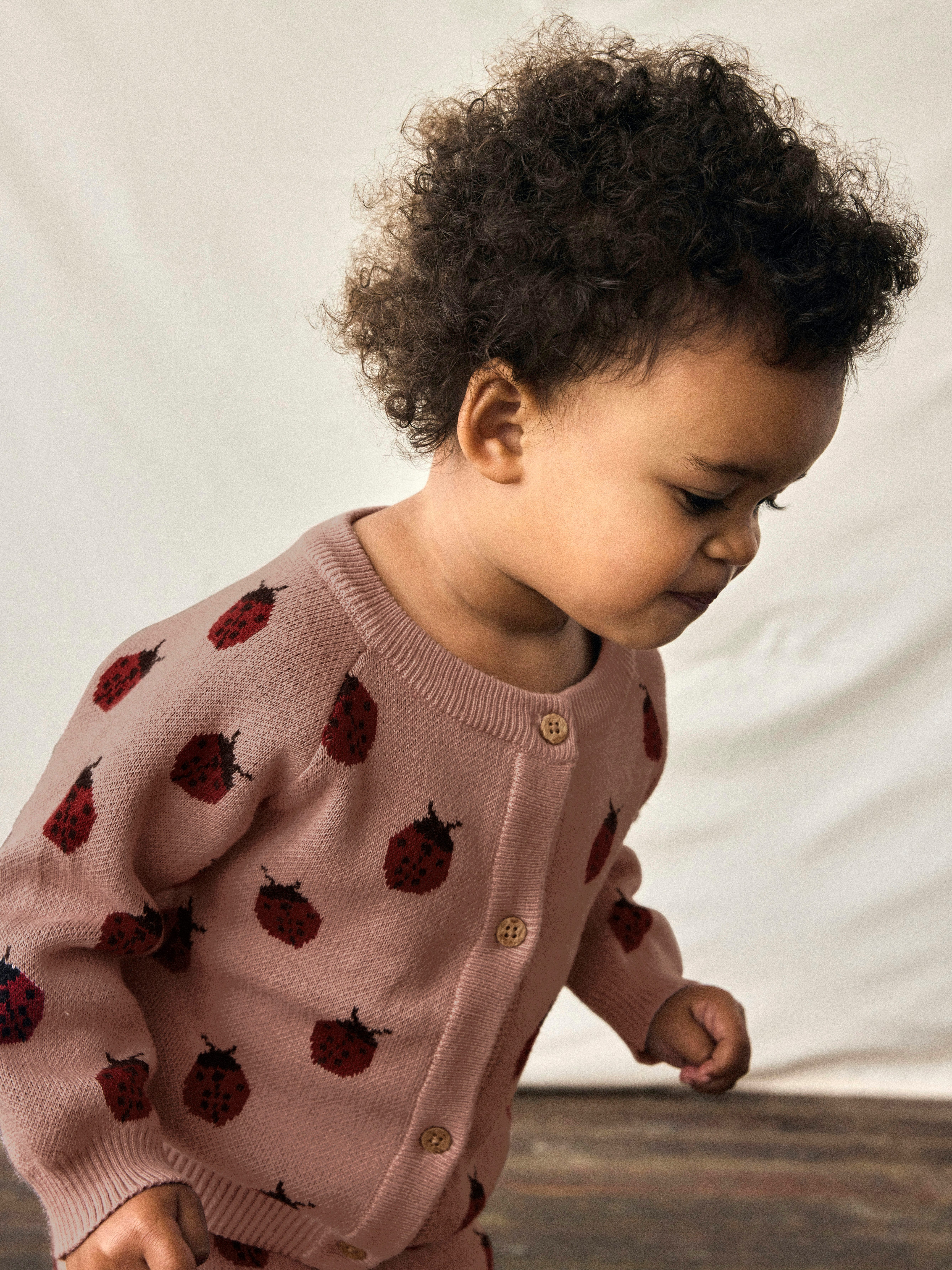 Lil' Atelier Strickjacke NBFLULIO KNIT CARD LIL NOOS