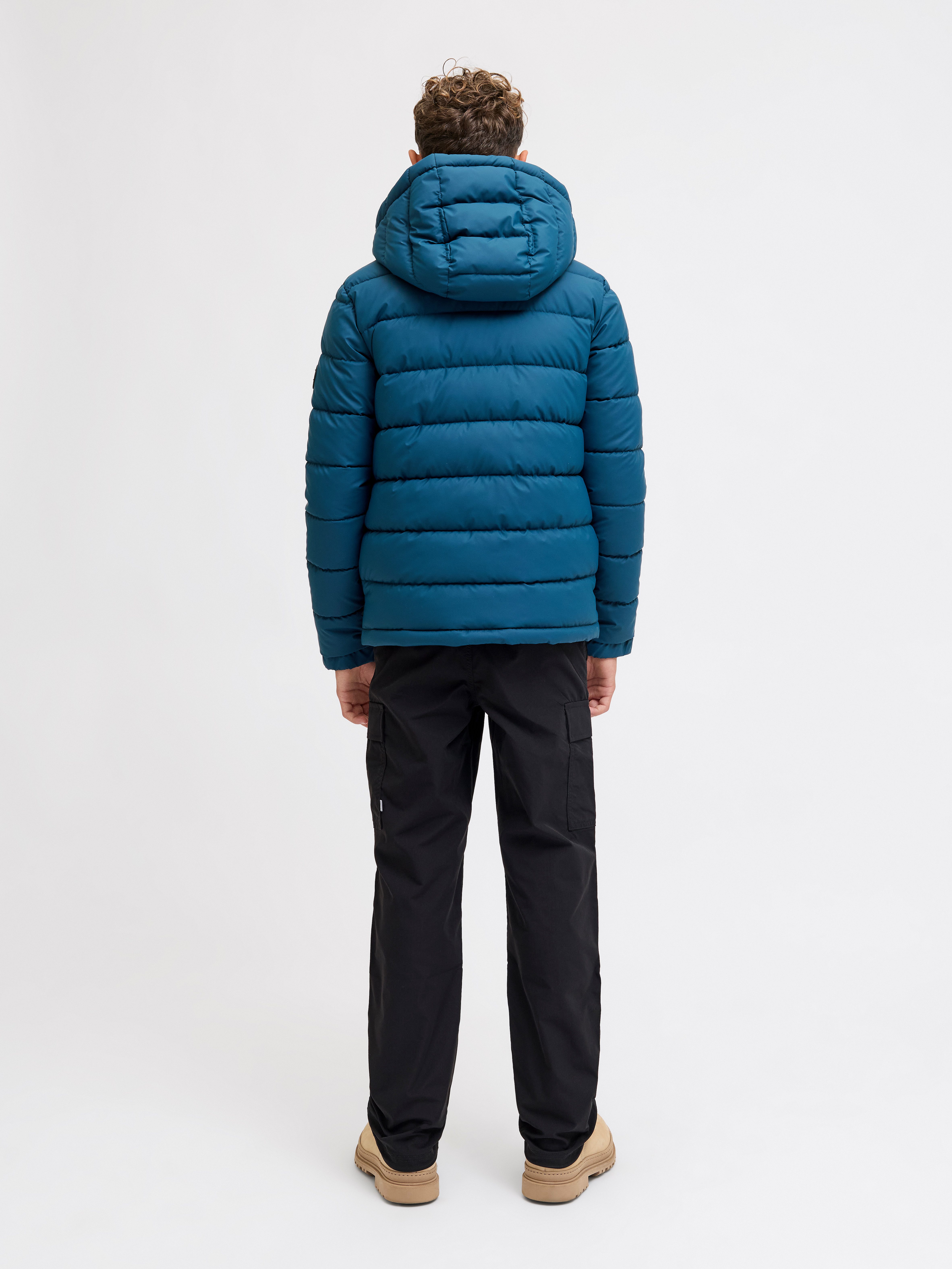 Jack & Jones Junior Steppjacke JCOPOINT PU PUFFER JACKET BF JNR