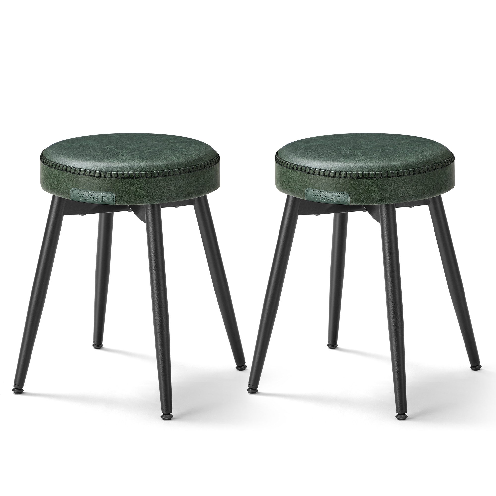 VASAGLE Sitzhocker (2 St), Esszimmerstuhl, EKHO Series, schminktisch stuhl, günstig online kaufen