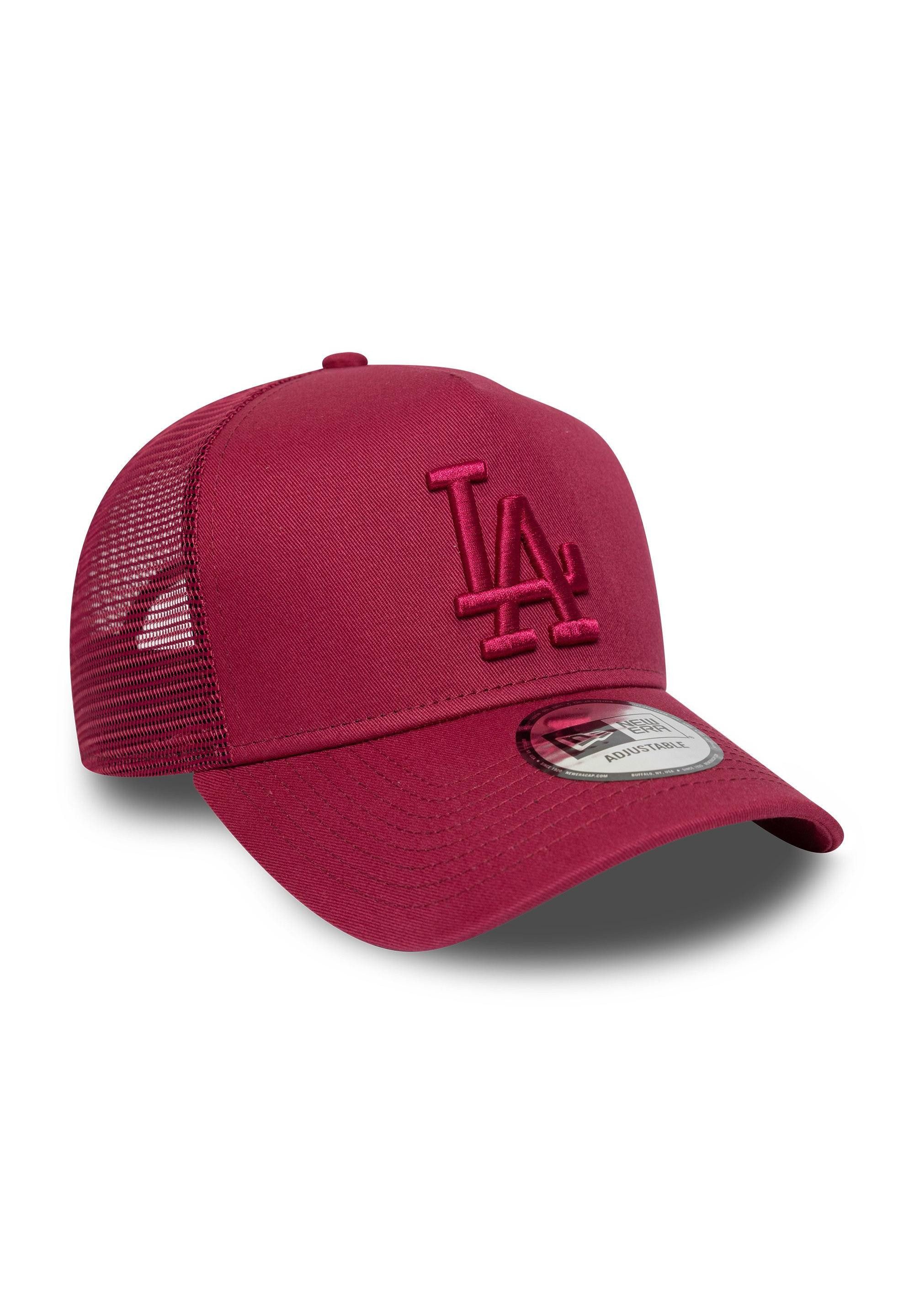 New Era Baseball Cap Los Angeles Dodgers A-Frame Trucker Cap New Era Weinrot Tonal Logo (1-St)