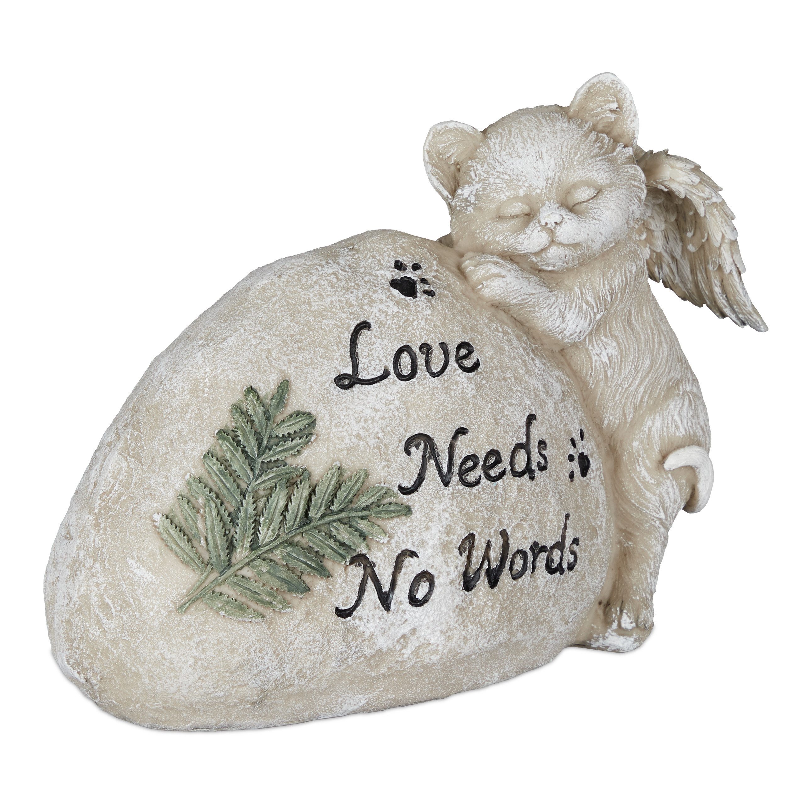 relaxdays Gartenfigur Grabschmuck für Katze günstig online kaufen