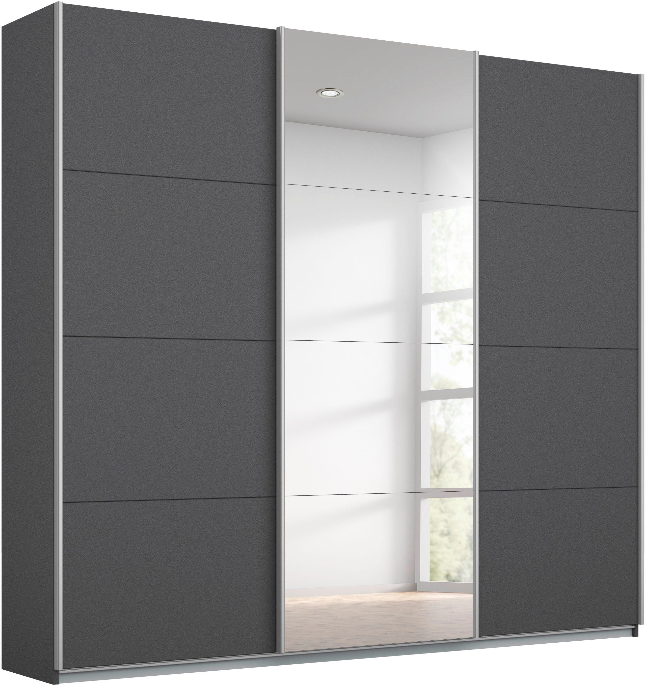 OTTO home Kleiderschrank Mehrzweckschrank Aktenschrank Möbel Mietswohnung Schlafzimmer KOLUNA (3 Ausstattungen BASIC/CLASSIC/PREMIUM (inkl. SOFT-CLOSE-FUNKTION) Breiten 203/271/315/360 cm Höhen 210/229 mit Spiegel MADE IN GERMANY