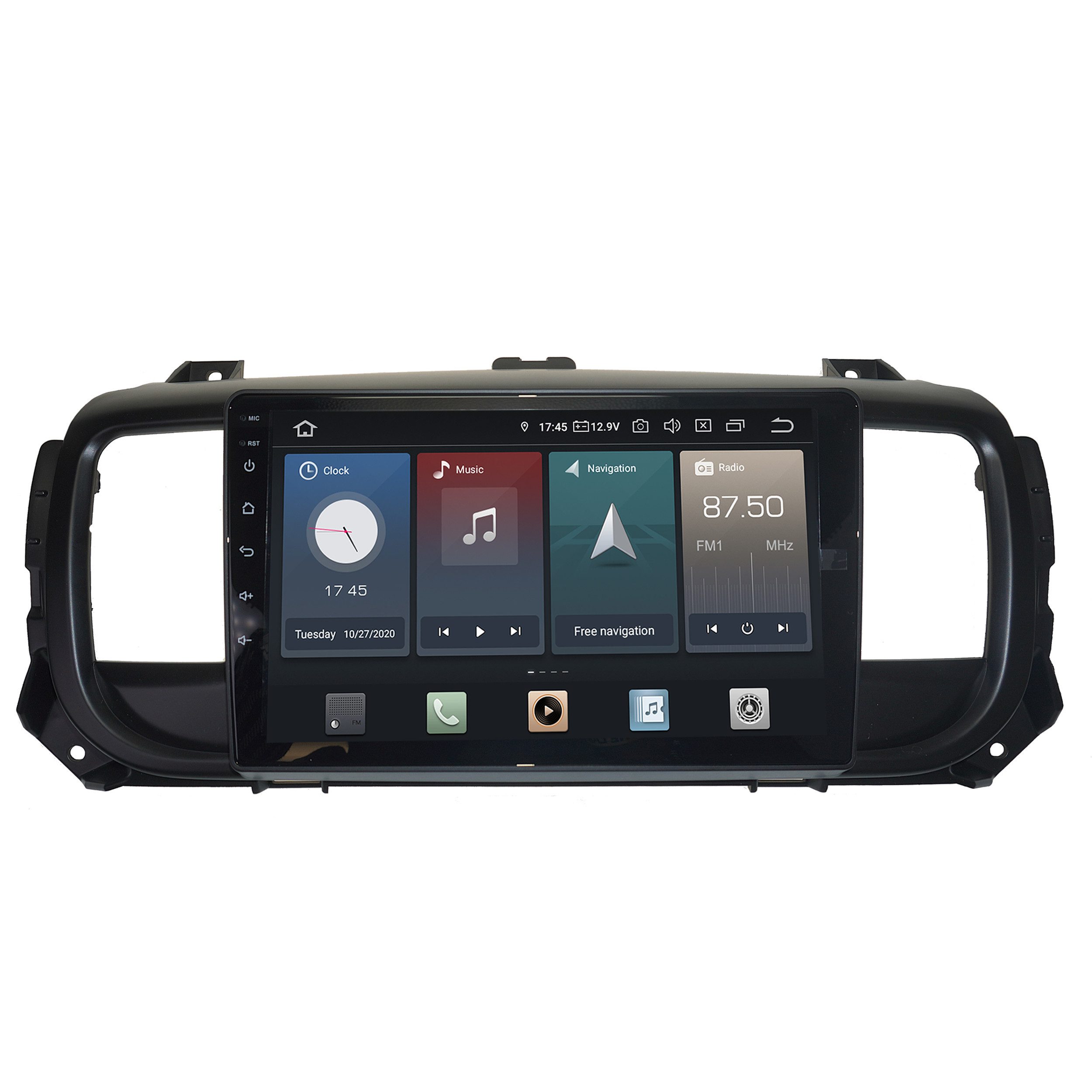 NHOPEEW Autoradio Android 9 Pollici Per Citroen Jumpy 3 / Peugeot Expert / Toyota Proace 2016-2021 – Carplay Wireless, GPS E Telecamera AHD