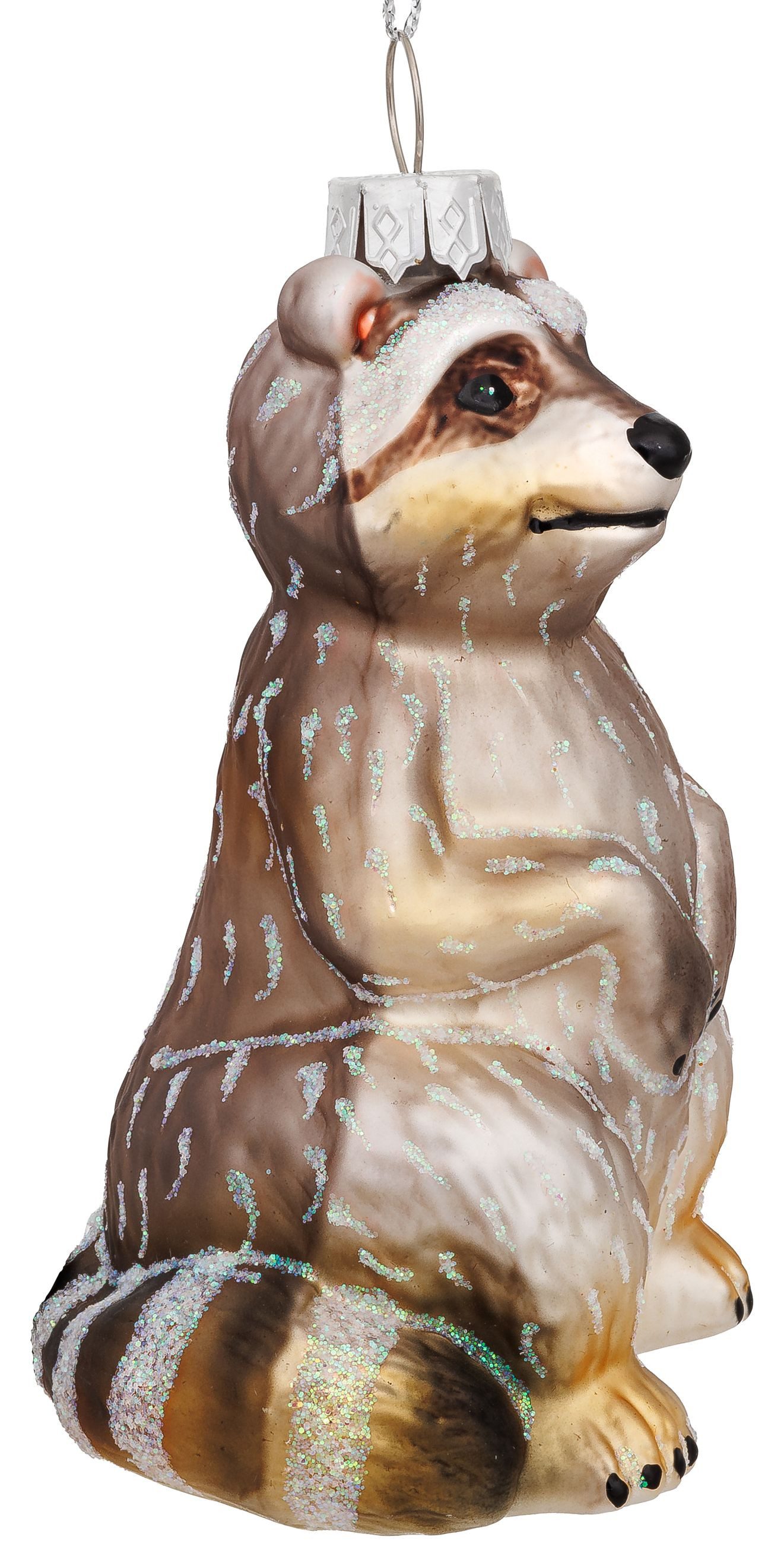 SIKORA Weihnachtsbaumkugel Waschbär Besondere Weihnachtskugel Glas Figur An günstig online kaufen