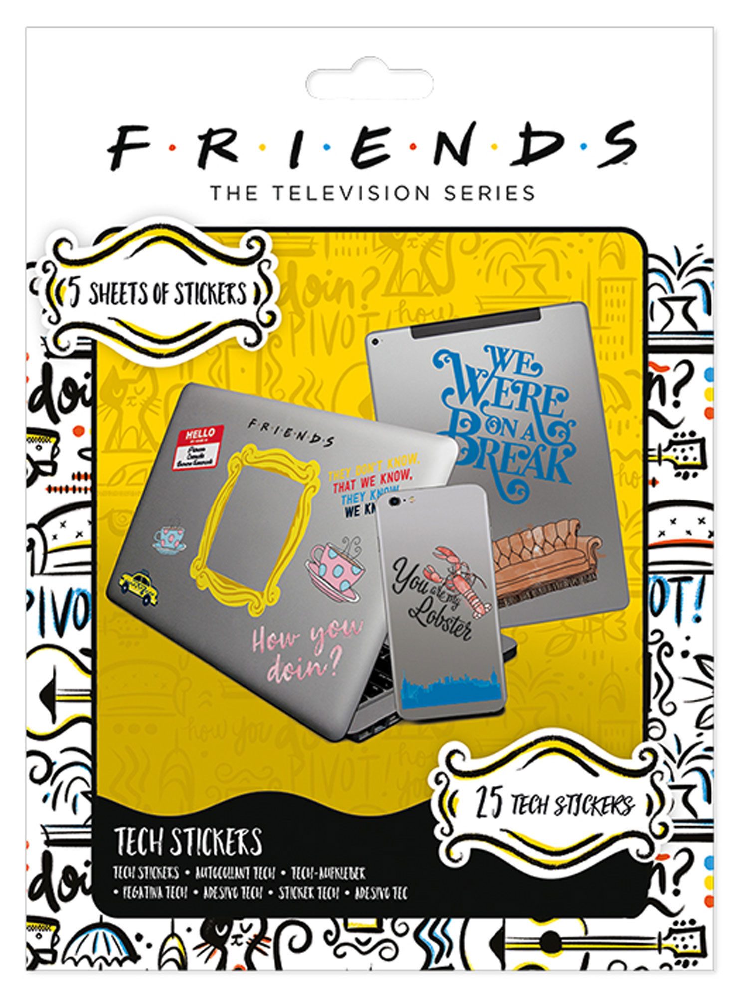 Sticker Friends - Sticker-Sets - How You Doin