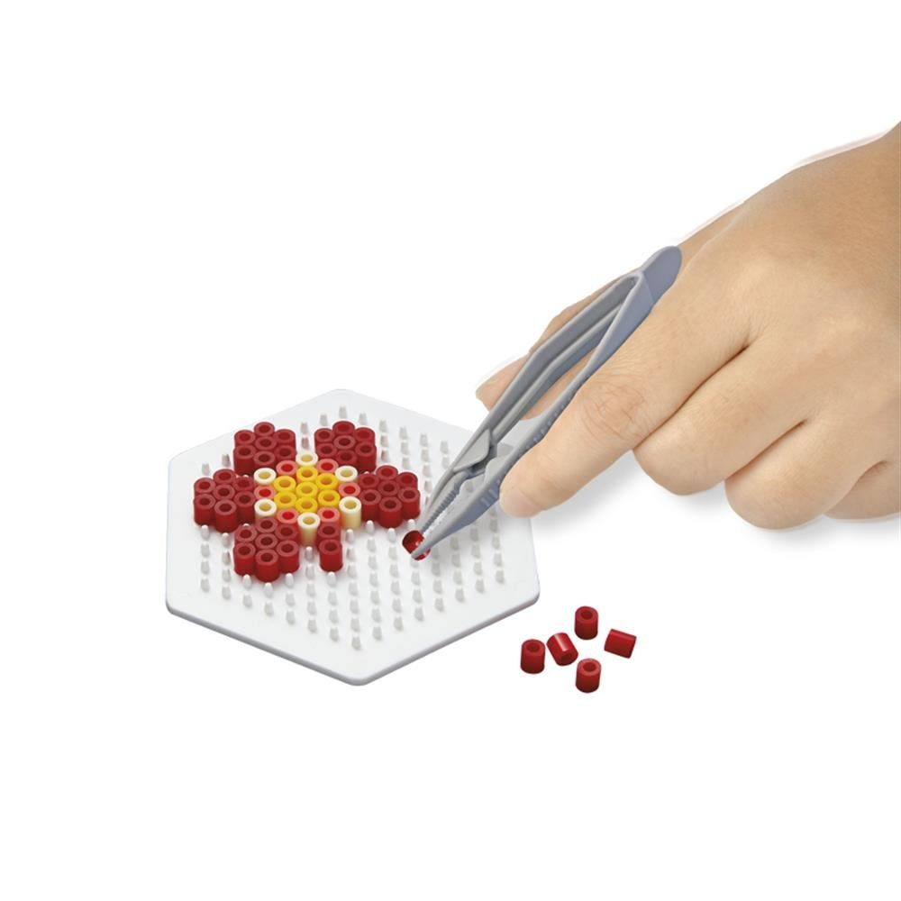 Hama Perlen Bügelperlen 10240782, (3-tlg), Pinzetten zum Basteln kreativer Bastelspaß