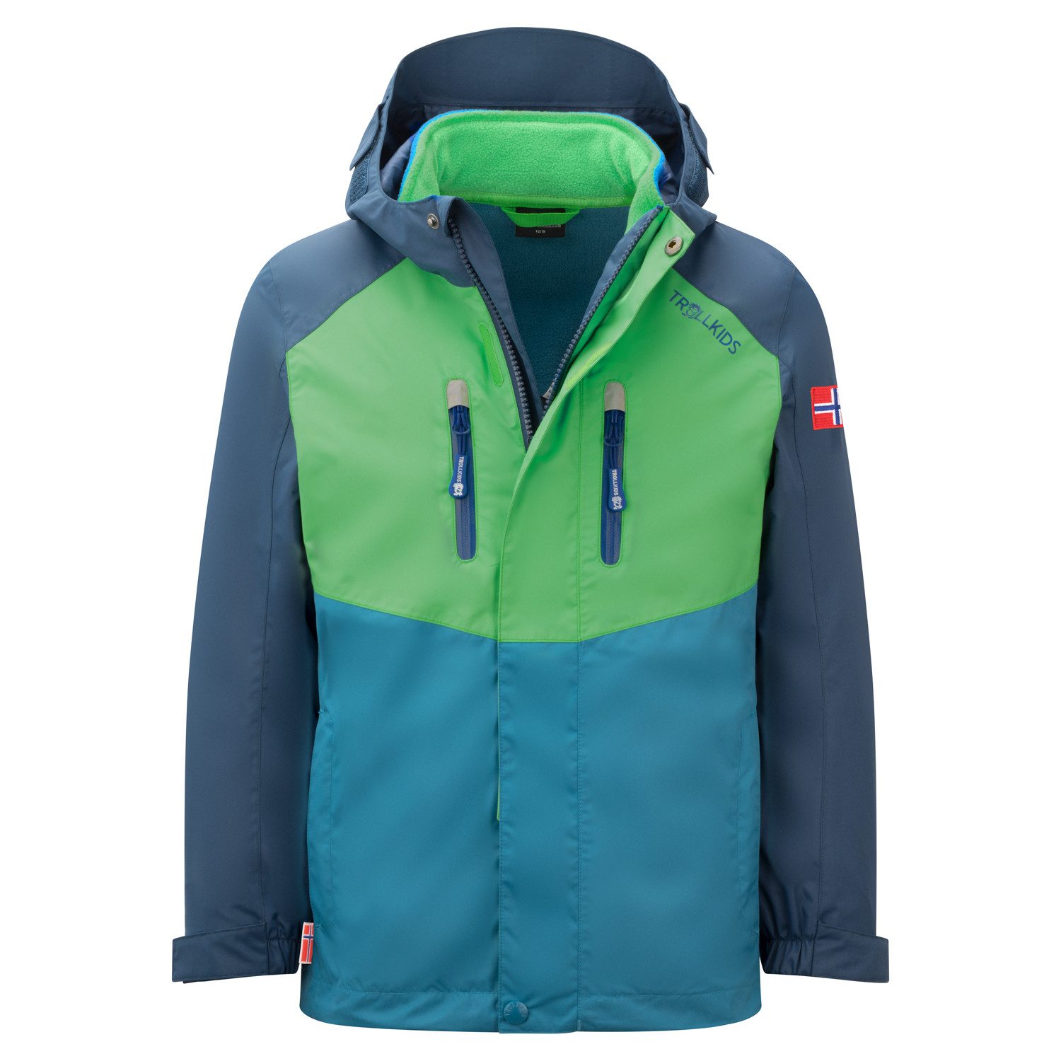TROLLKIDS 3-in-1-Funktionsjacke Kids Bryggen 3in1 Jacket