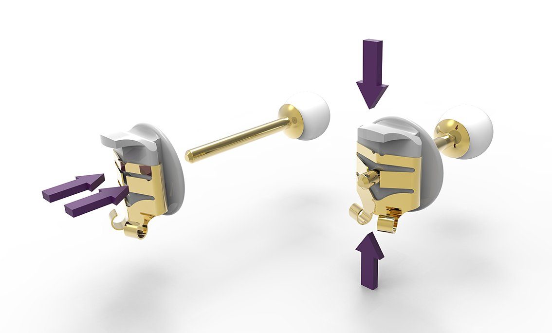 Selva Technik Medallionanhänger LOX - Sicherheit für Ohrstecker, anti-aller günstig online kaufen
