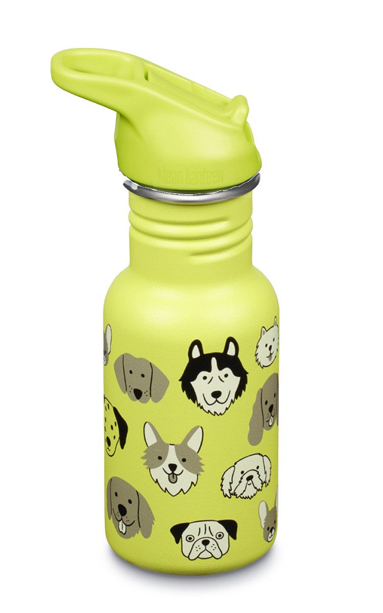 Klean Kanteen Trinkflasche Edelstahl Kindertrinkflasche, Flip Sport, 355ml