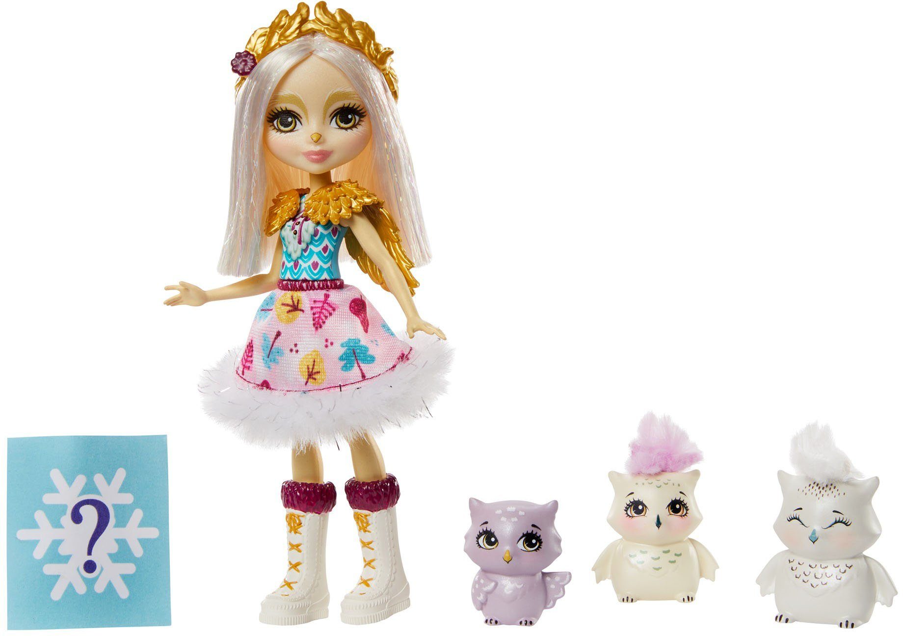 Image of Enchantimals Anziehpuppe »Enchantimals Odele Owl, Cruise und Familie«