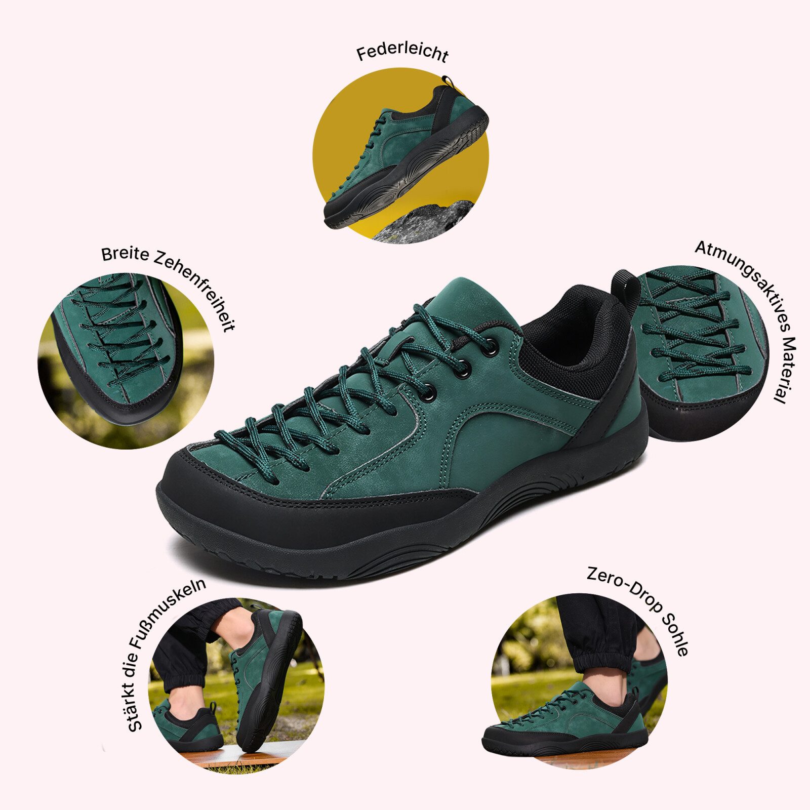 DOTALES Lynx Barfußschuhe Damen & Herren Barfuß Sneaker Barfußschuh Minimalschuhe