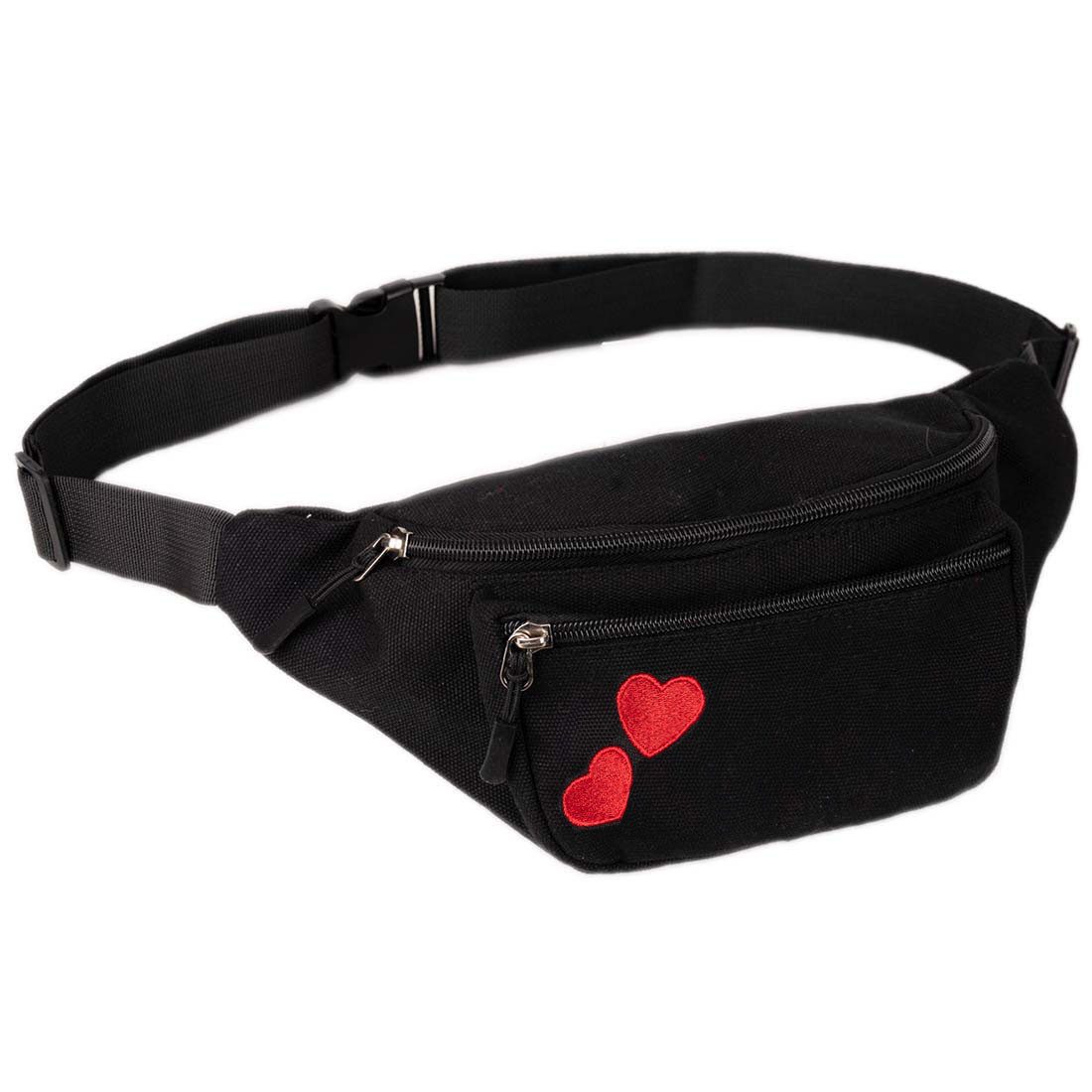 Bauchtasche Bauchtasche mit roten Herzchen