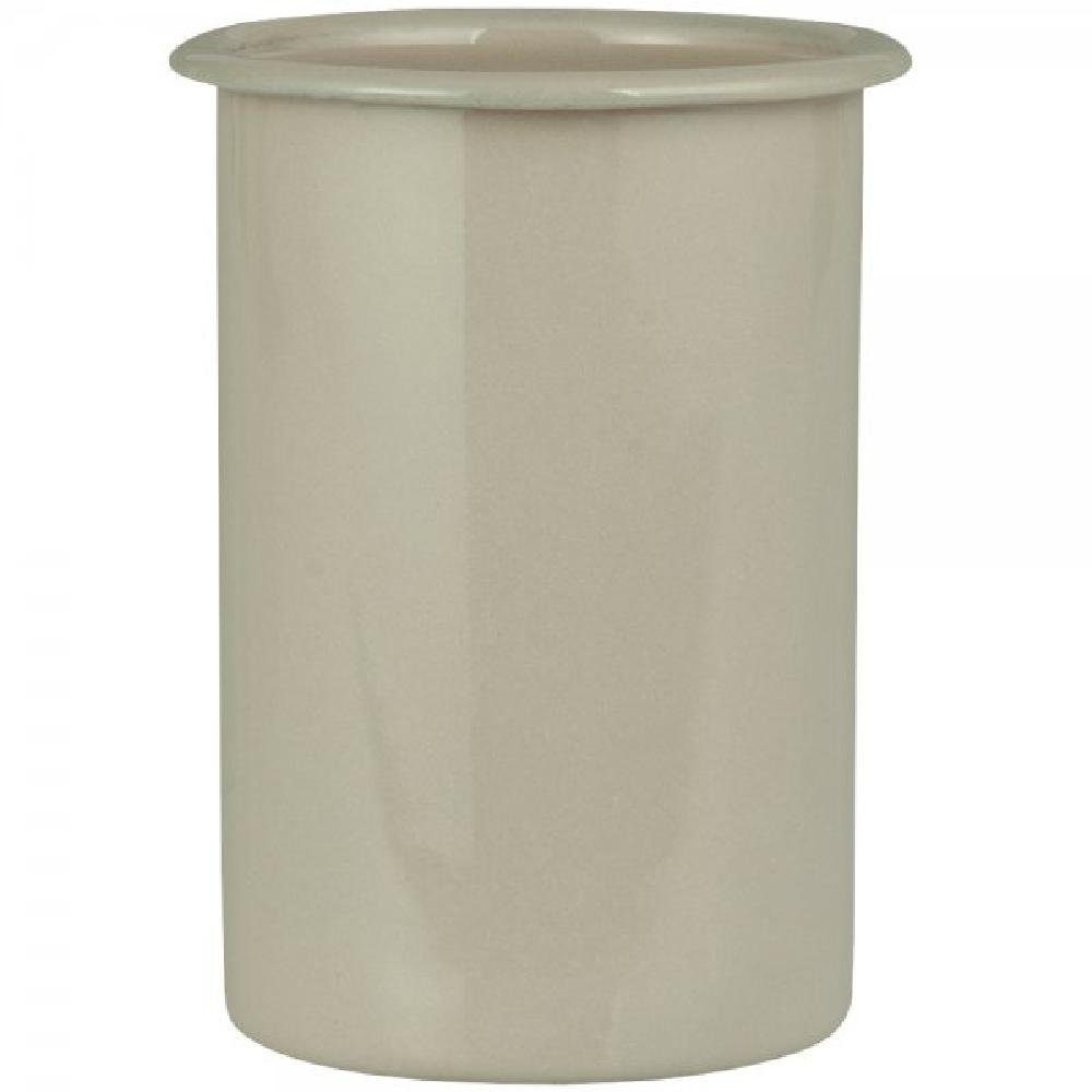 Ib Laursen Waschtisch-Set Ib Laursen Zahnbecher Emaille Sandfarbig (12x8cm) günstig online kaufen