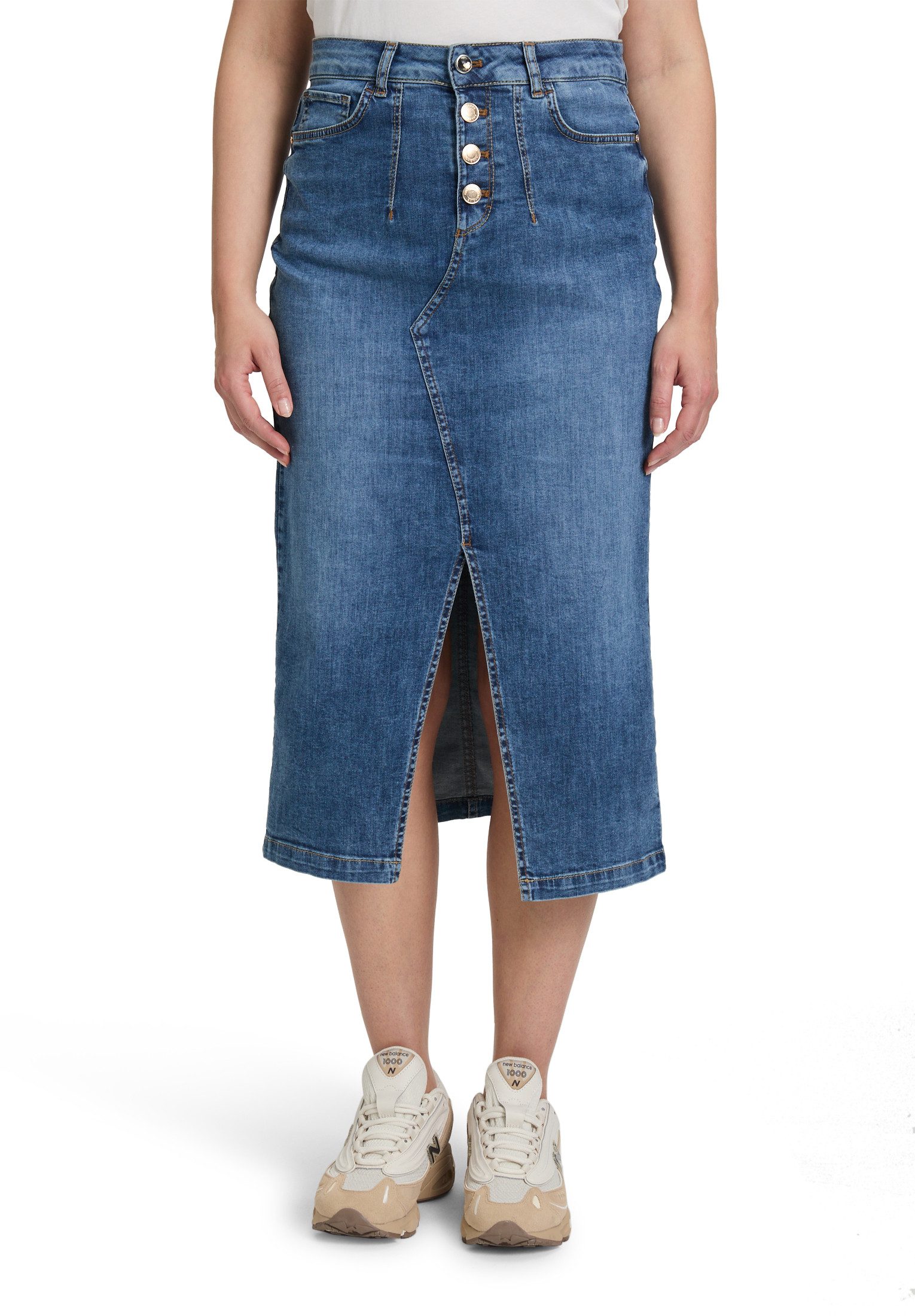 Cartoon Maxirock Cartoon Damen Jeansrock mit günstig online kaufen