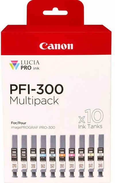Canon PFI-300 Multipack Tinte für ImagePrograf PRO-300 Nachfülltinte (x)