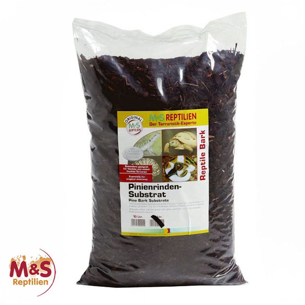 M&S Reptilien Terrarien-Substrat M&S Reptile Bark, 25 Liter Terrariensubstrat von M&S Reptilien