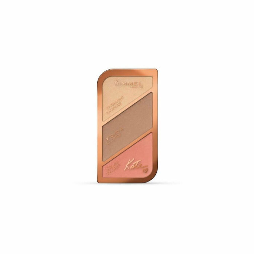 Rimmel London Concealer-Palette KATE SCULPTING palette #002-coral glow 18,5 gr