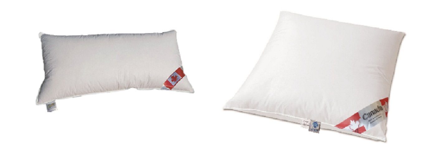 Canada Daunenkissen Daunenkissen extra weich Flachkissen, Füllung: Daune Fü günstig online kaufen