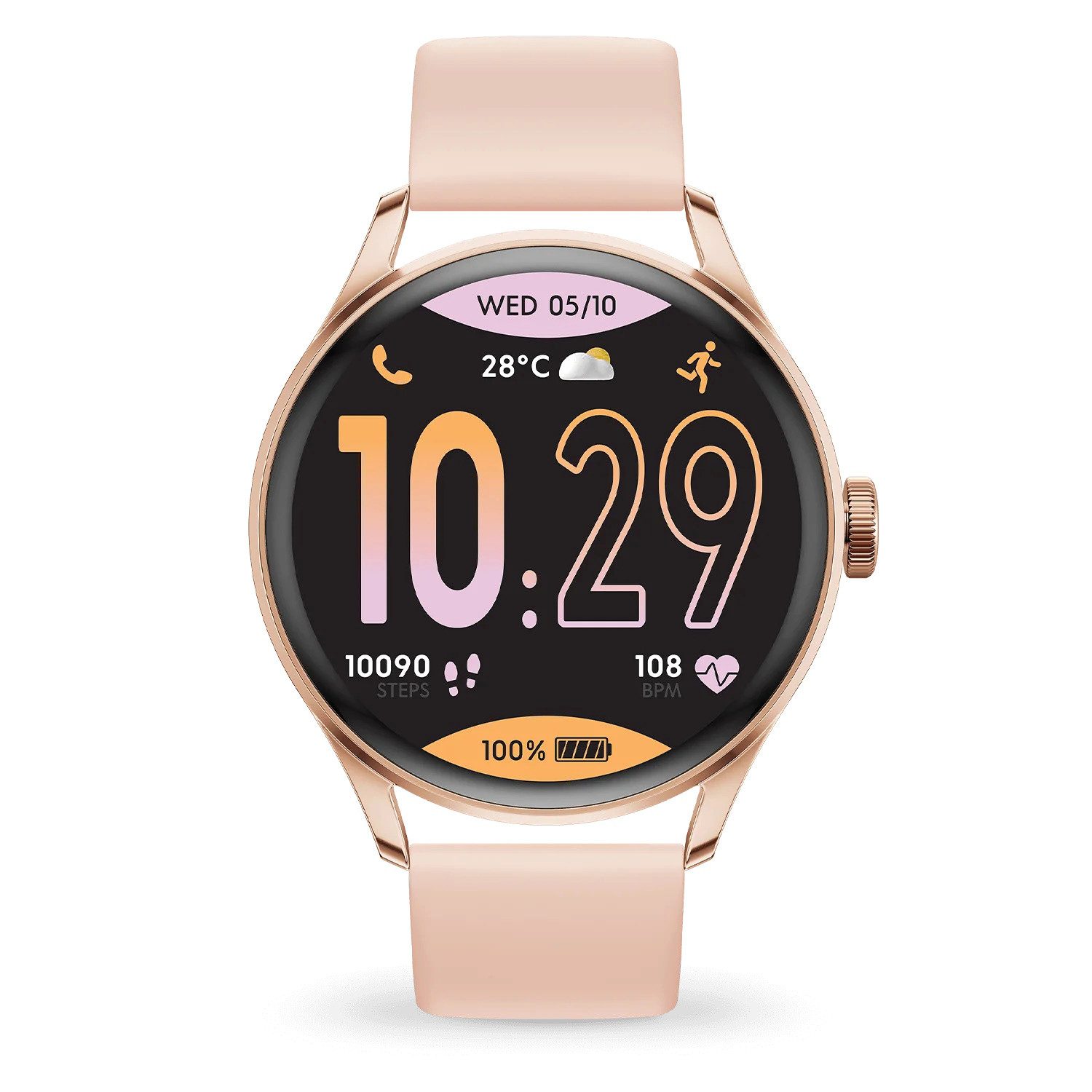 Ice Smart 2.0 - Rose Gold Smartwatch (1,2 Zoll)