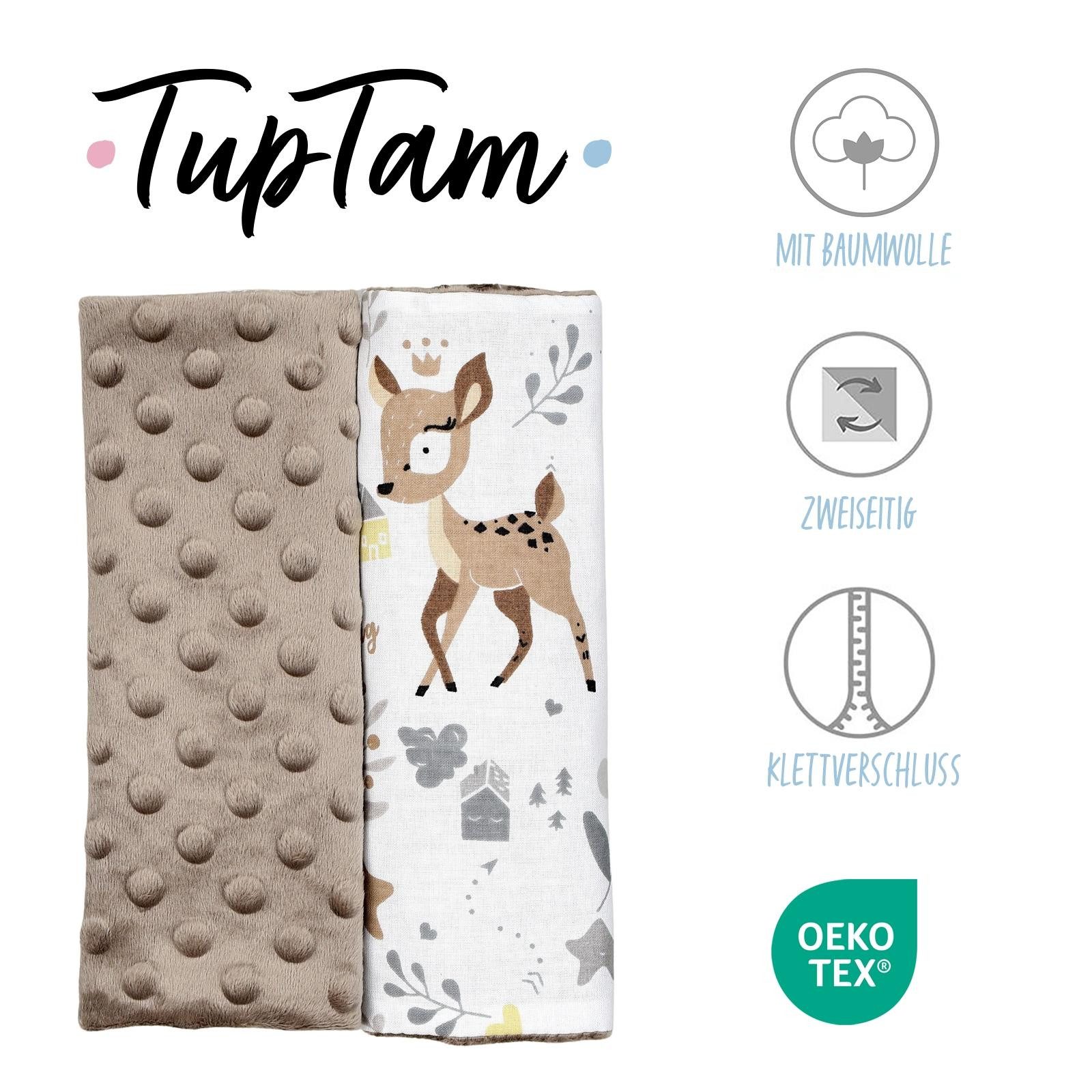 TupTam Kopfkissen TupTam Kinder Auto Gurtschutz Gurtschoner 2er Pack günstig online kaufen