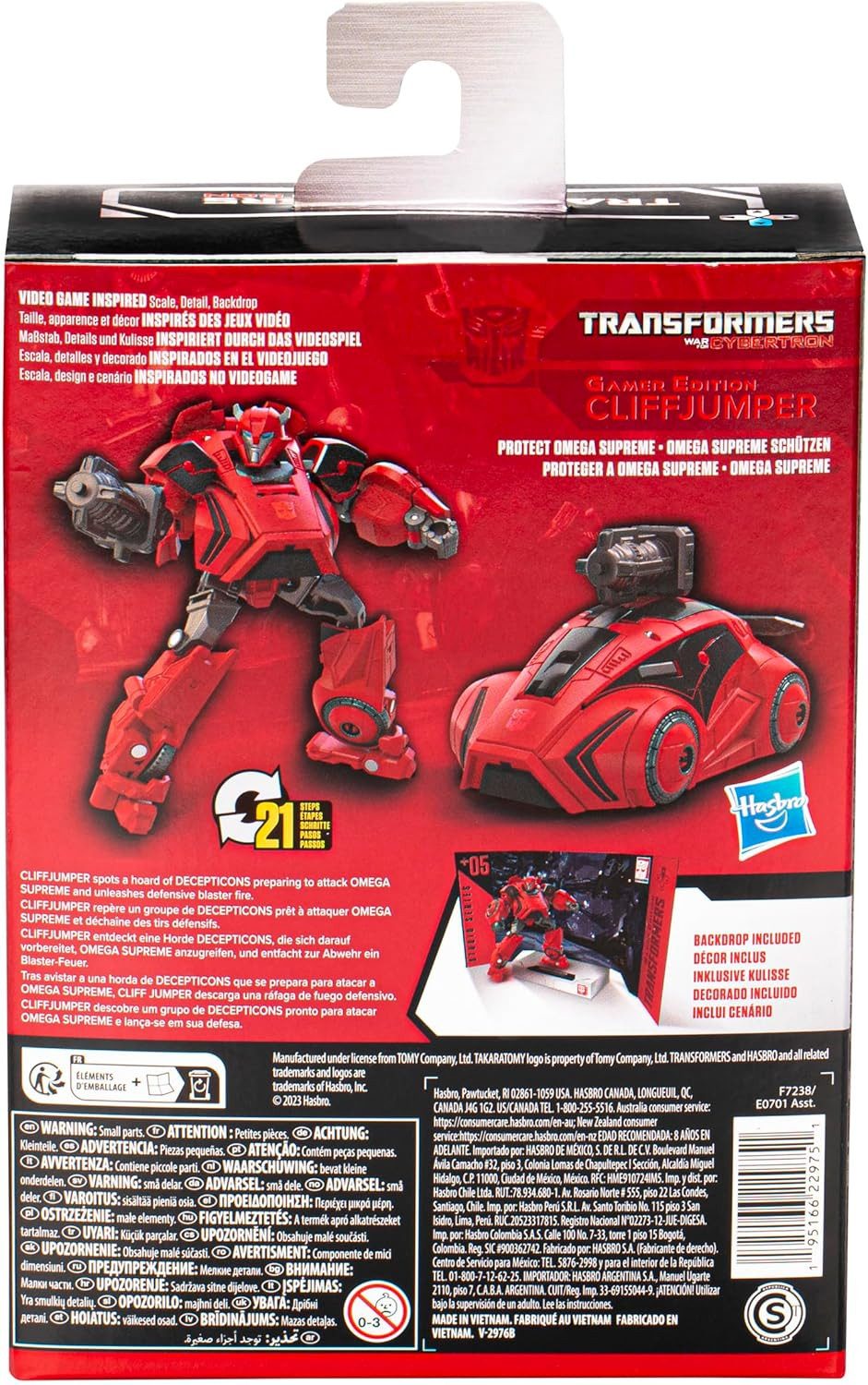 Hasbro Actionfigur Transformers Studio Series Deluxe Kampf um Cybertron 05 Cliffjumper