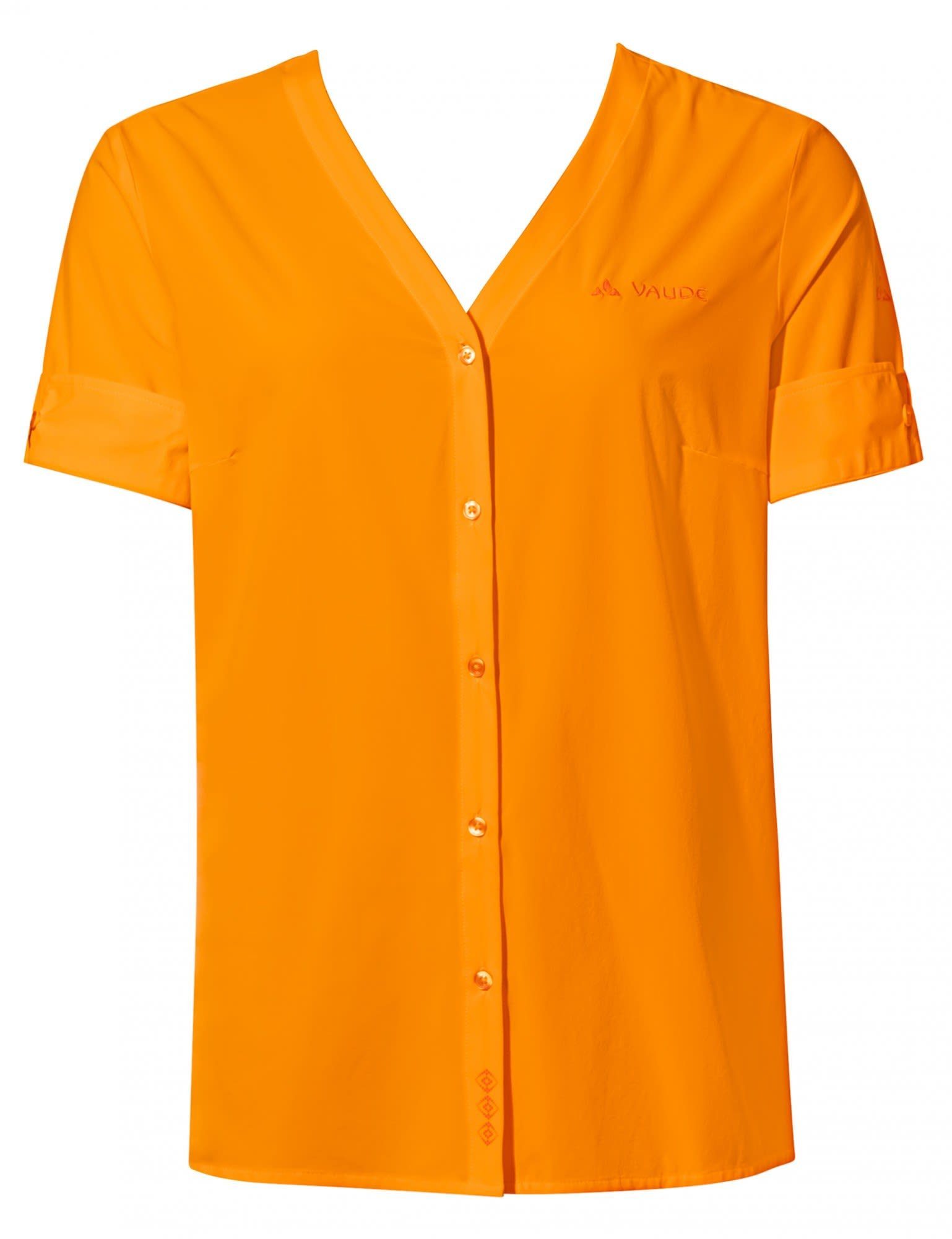 VAUDE T-Shirt Vaude Womens Skomer Shirt Iii Damen Kurzarm-Shirt Mango | T-Shirts
