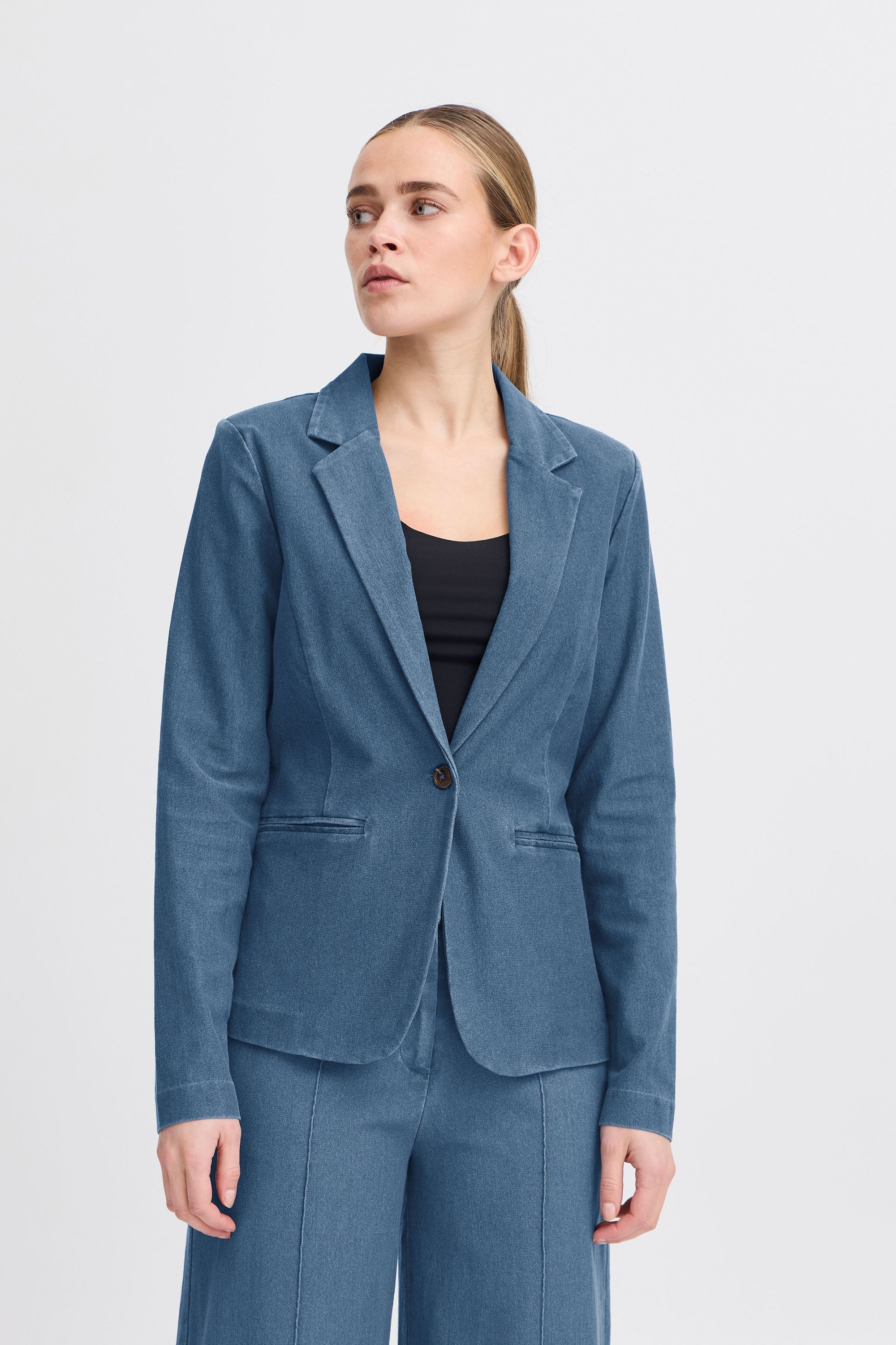 Ichi Kurzblazer IHKATE DENIM BL Moderner günstig online kaufen