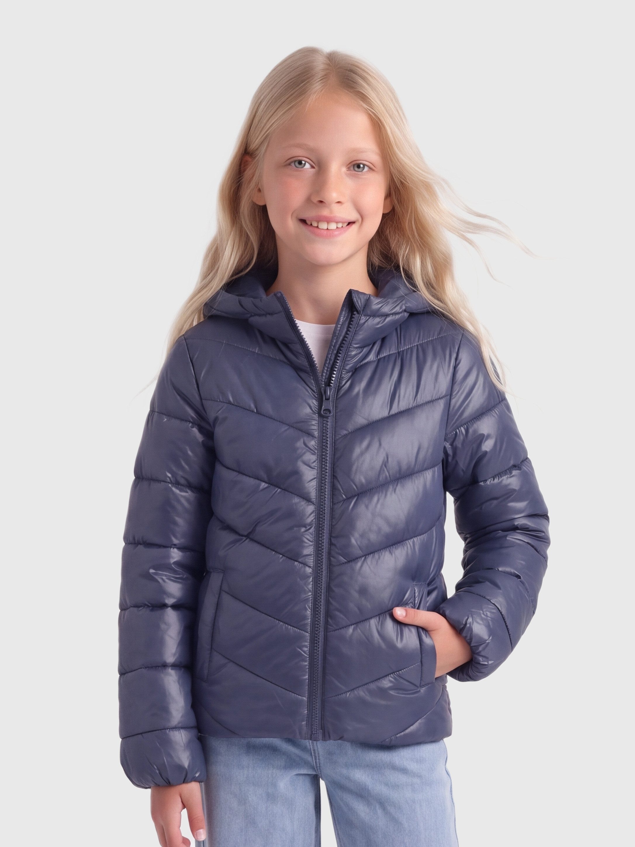 KIDS ONLY Steppjacke KOGKAJSA LIGHTWEIGHT QUILT HOOD JKT OTW mit Kapuze