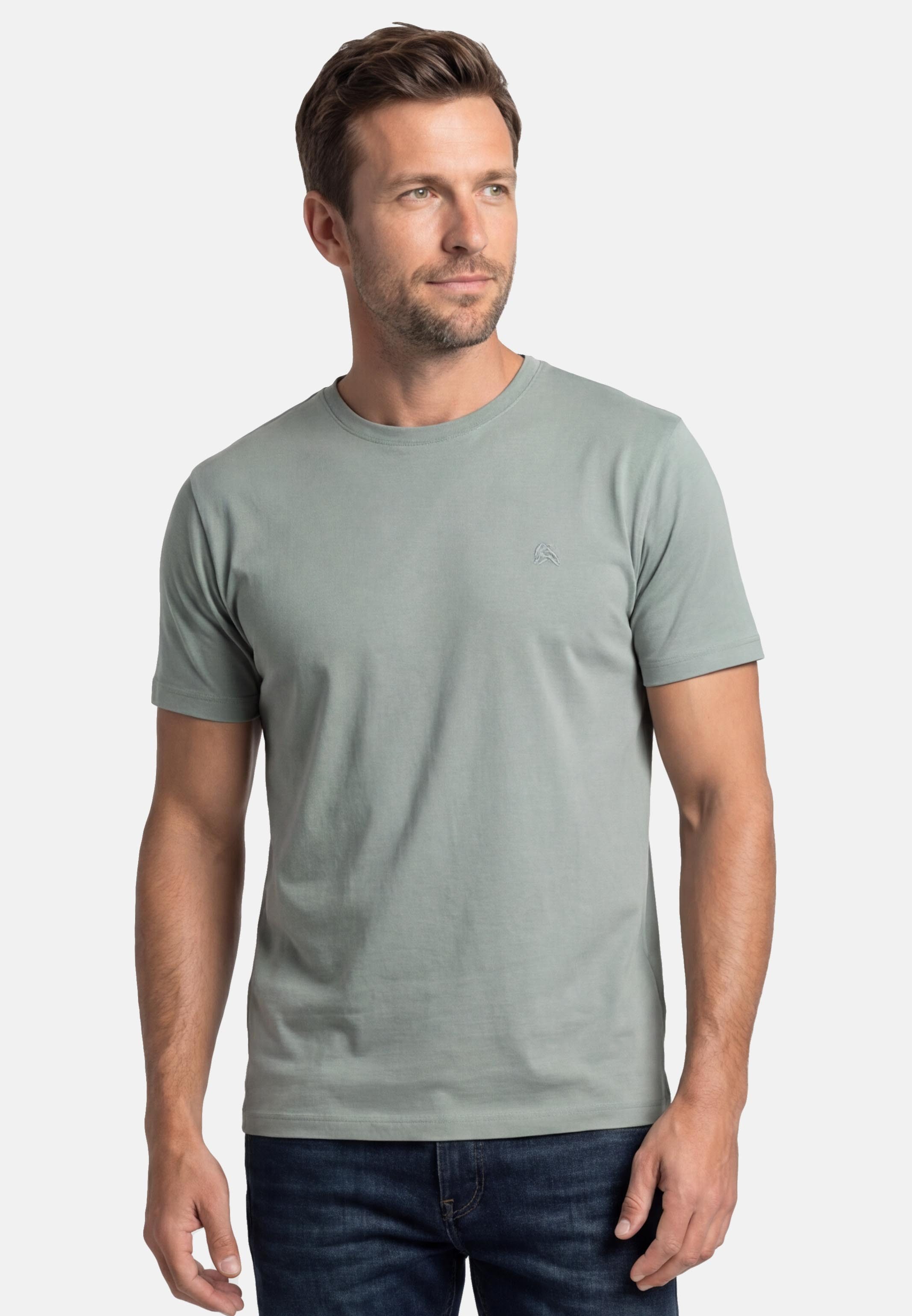 LERROS T-Shirt 5er Pack Basic (Spar-Set, 5-tlg) T-Shirt - Baumwolle - Atmungsaktiv - Atmungsaktive Baumwolle