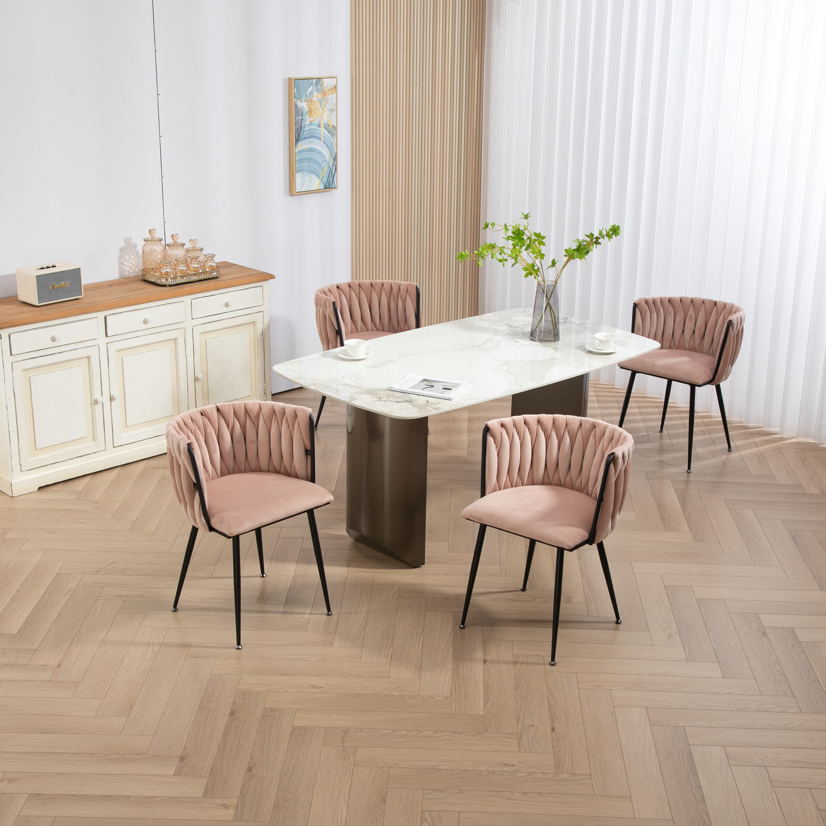 KLAM HOME Stuhl Polsterstuhl Wohnzimmerstuhl Modernes günstig online kaufen