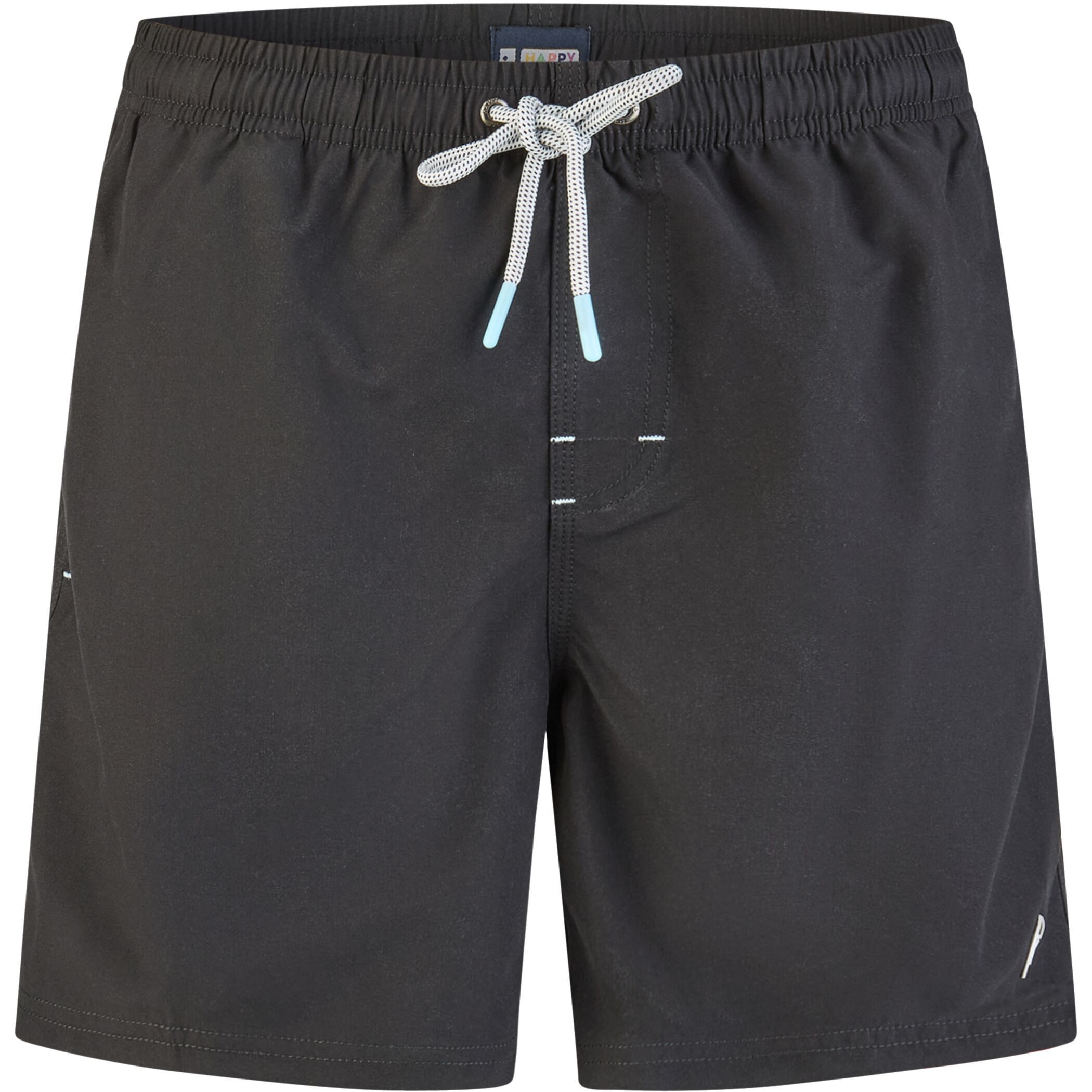 HAPPY SHORTS Badehose HAPPY SHORTS Herren Badeshorts Strandshort Schwarz S - XXL