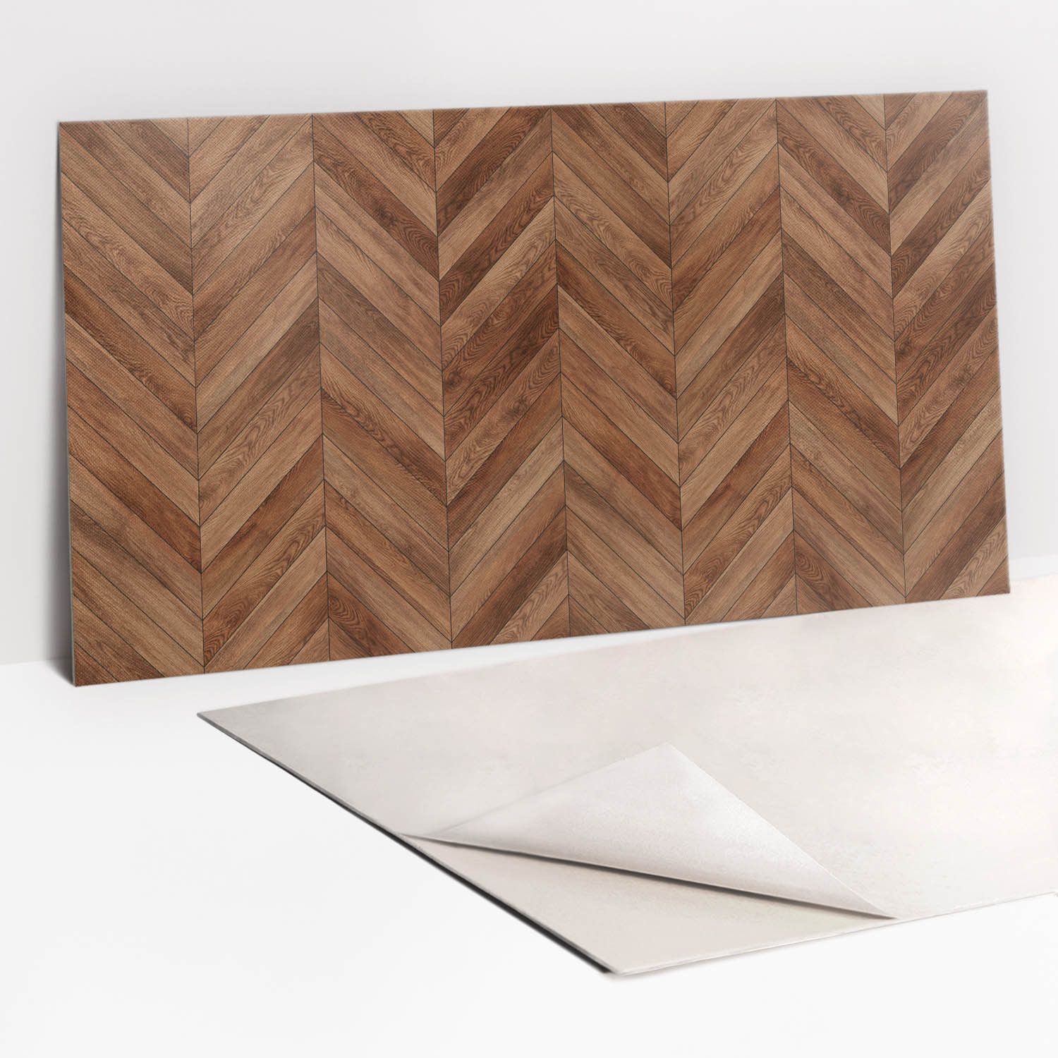 Tulup Wandpaneel Wandverkleidung Holzbretter 100x50cm Vinylfliesen günstig online kaufen