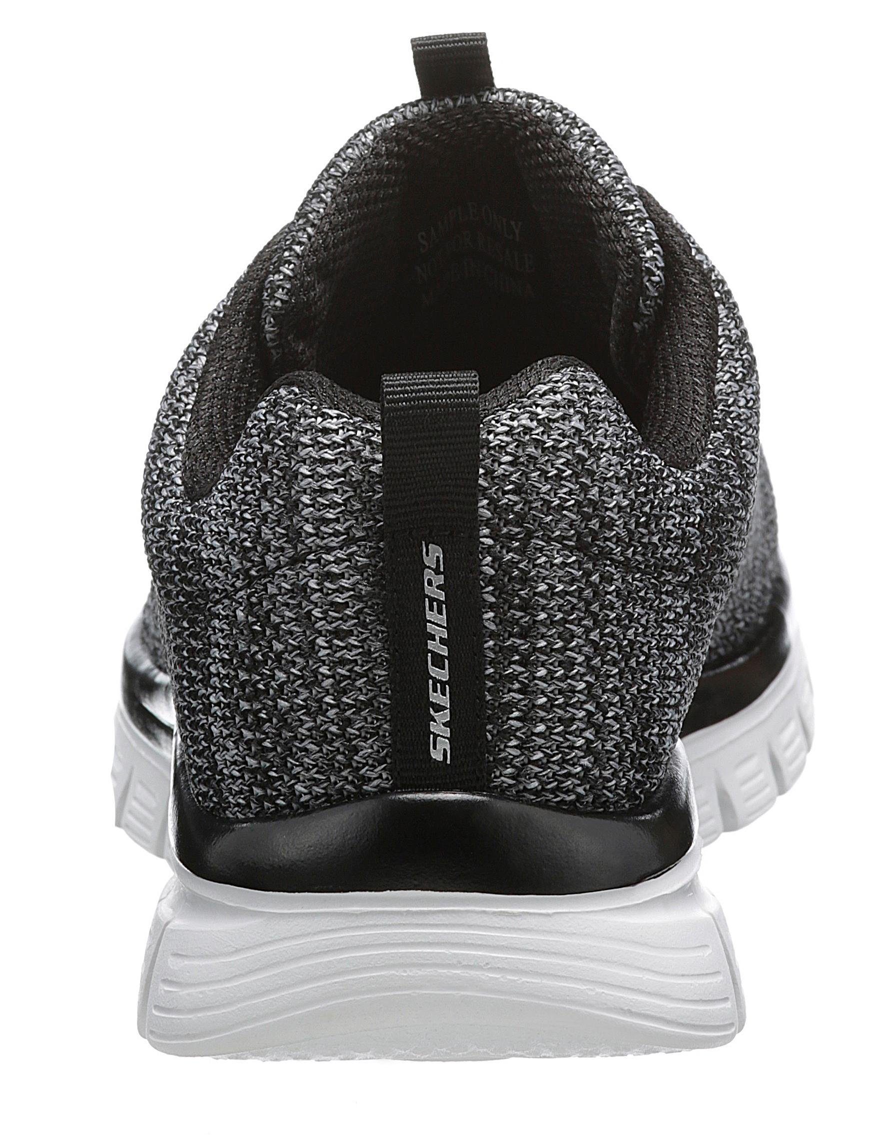 schwarz-weiß Skechers mit - Foam Memory Twisted Sneaker Graceful Fortune