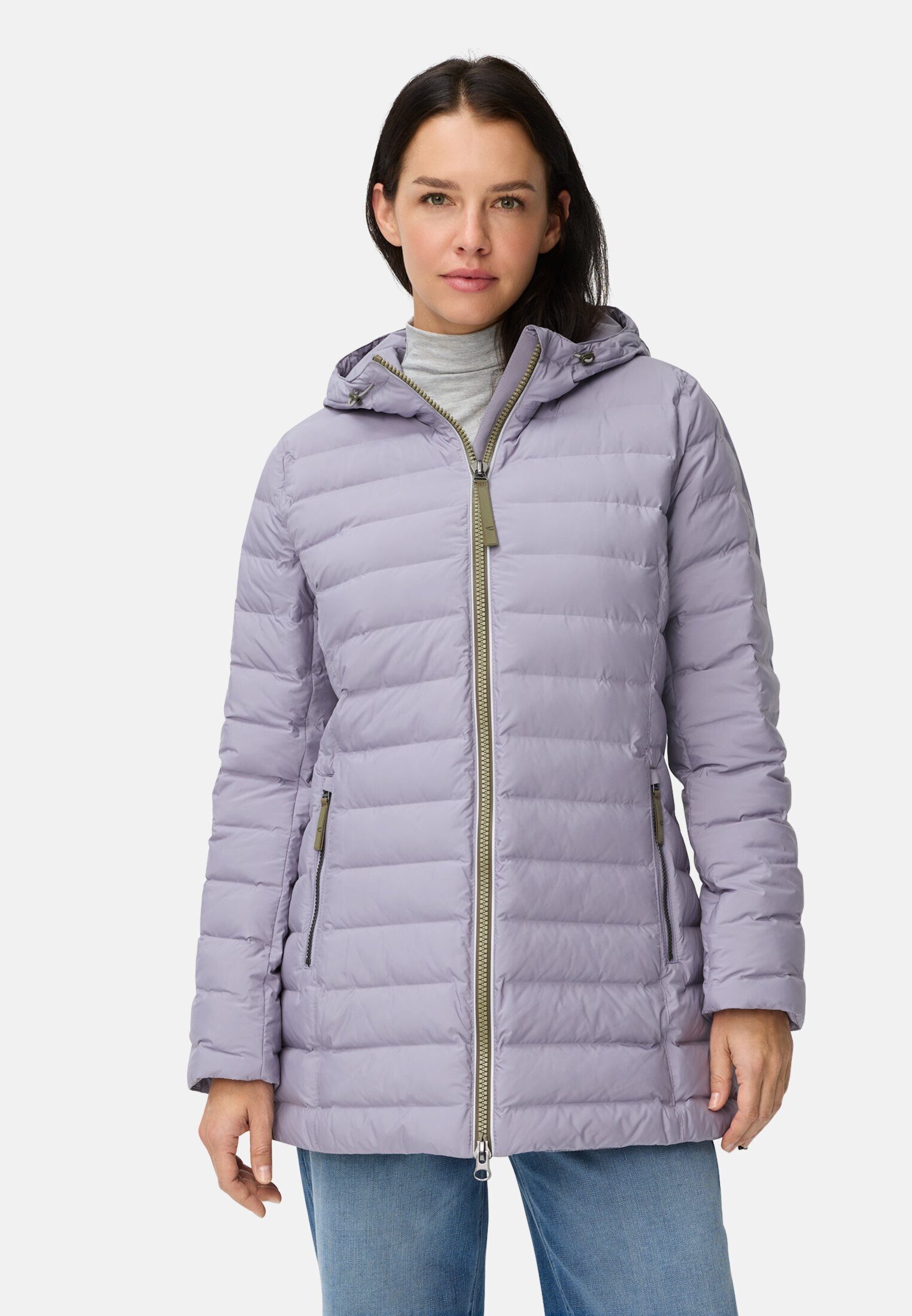 camel active Funktionsjacke mit Kapuze Langarm Kapuze Markenlabel günstig online kaufen