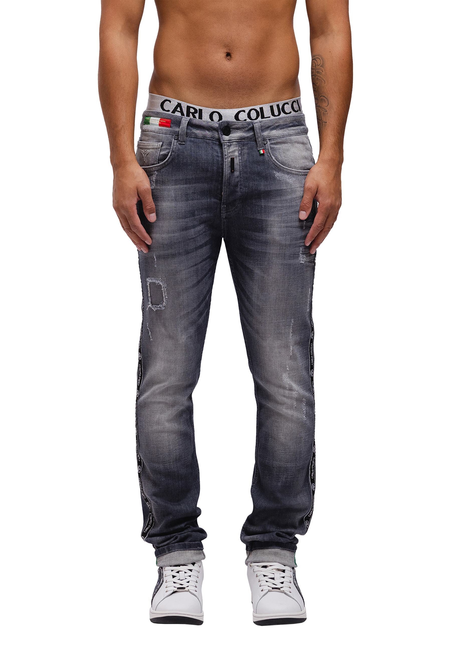 CARLO COLUCCI 5-Pocket-Jeans Cecchetto