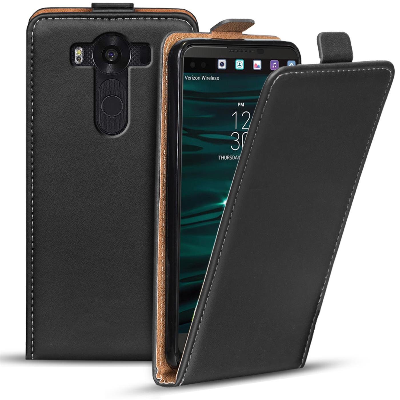 CoolGadget Handyhülle Flip Case Handyhülle für LG V10 5,7 Zoll, Hülle Klapphülle Schutzhülle für LG V10 Flipstyle Cover
