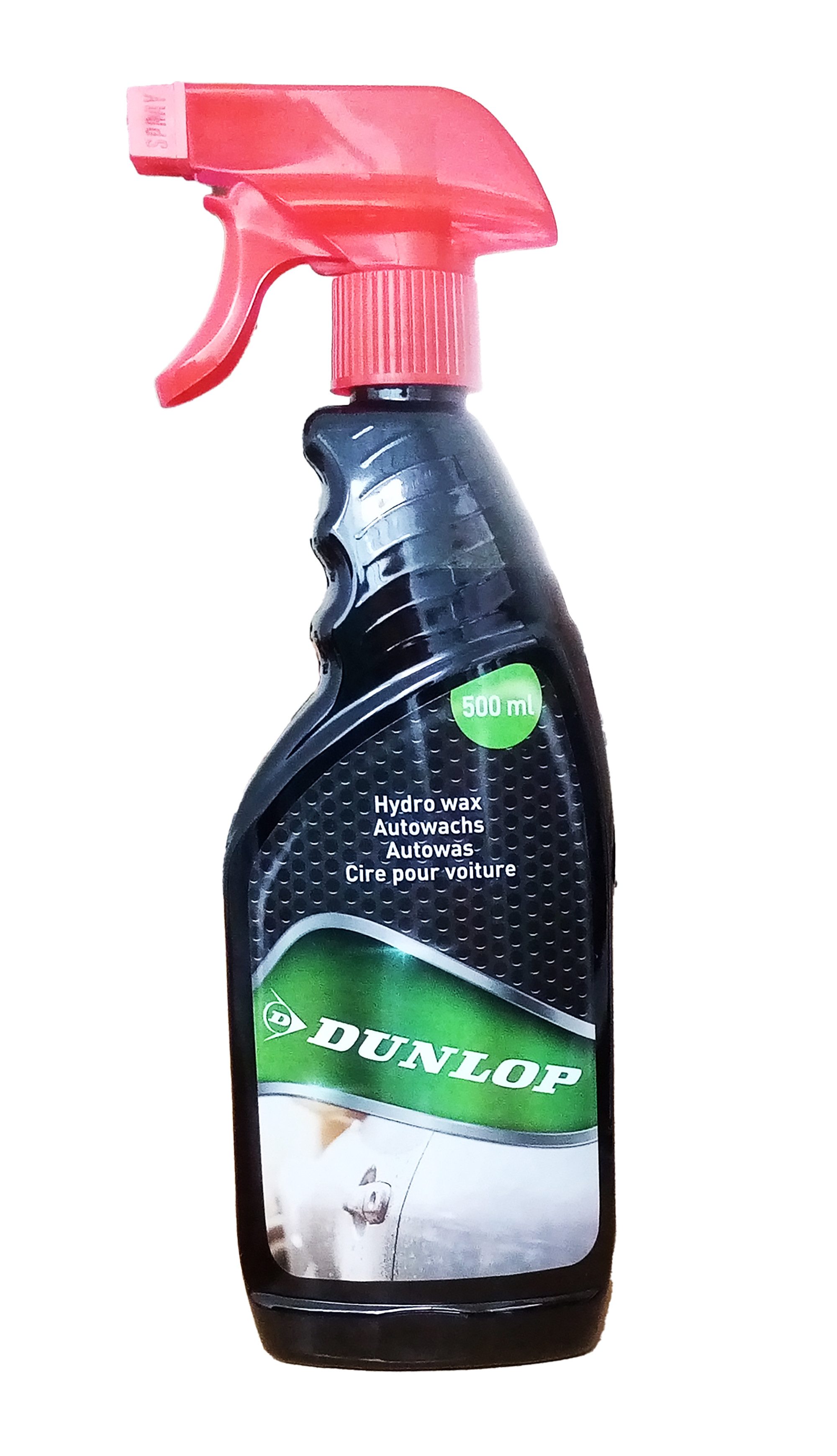 Dunlop AUTOWACHS Hydro Wax 500ml Spray Schnellwachs Auto Versiegelung 85 Autowachs, Lackversiegelung Sprühwachs Sprühflasche