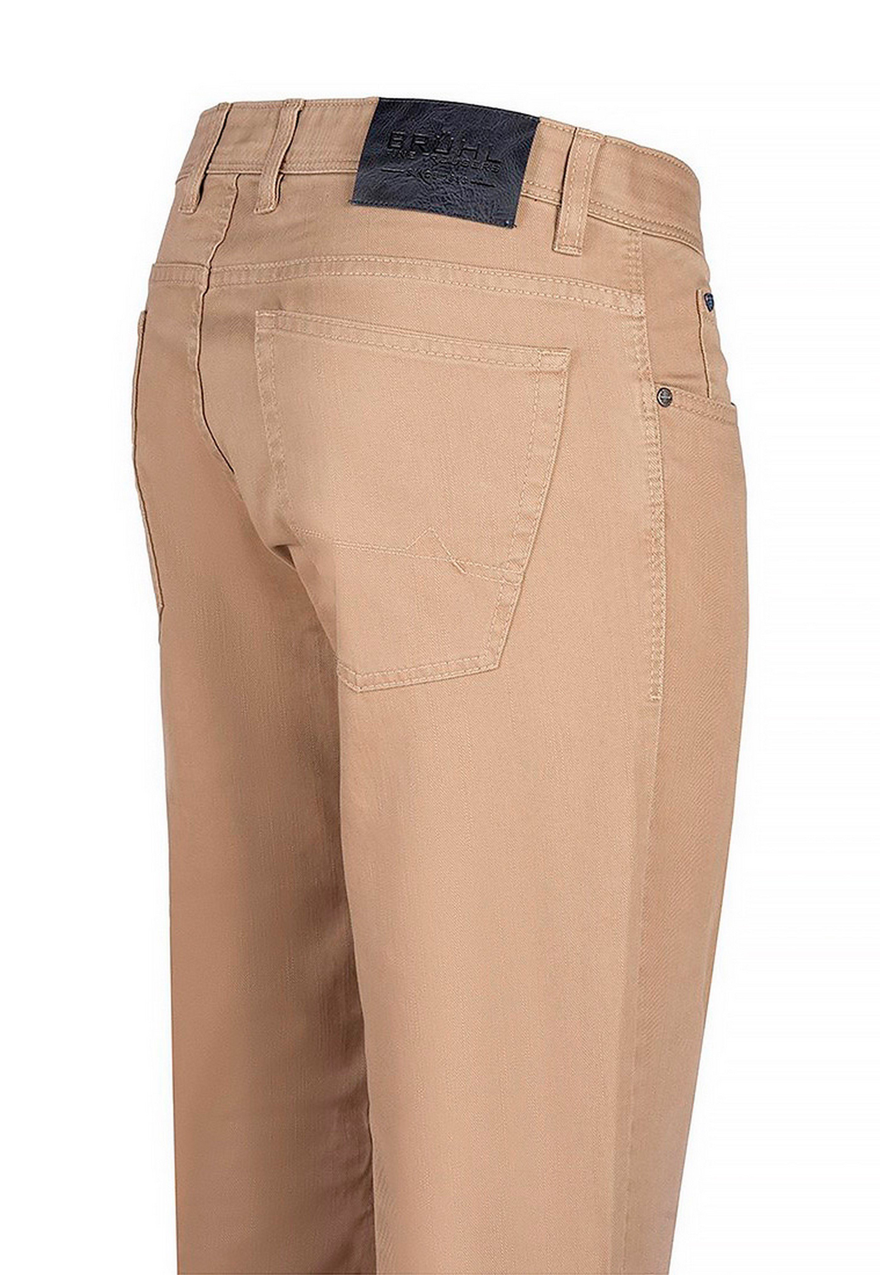 York im sand 5-Pocket-Design Brühl Chinohose