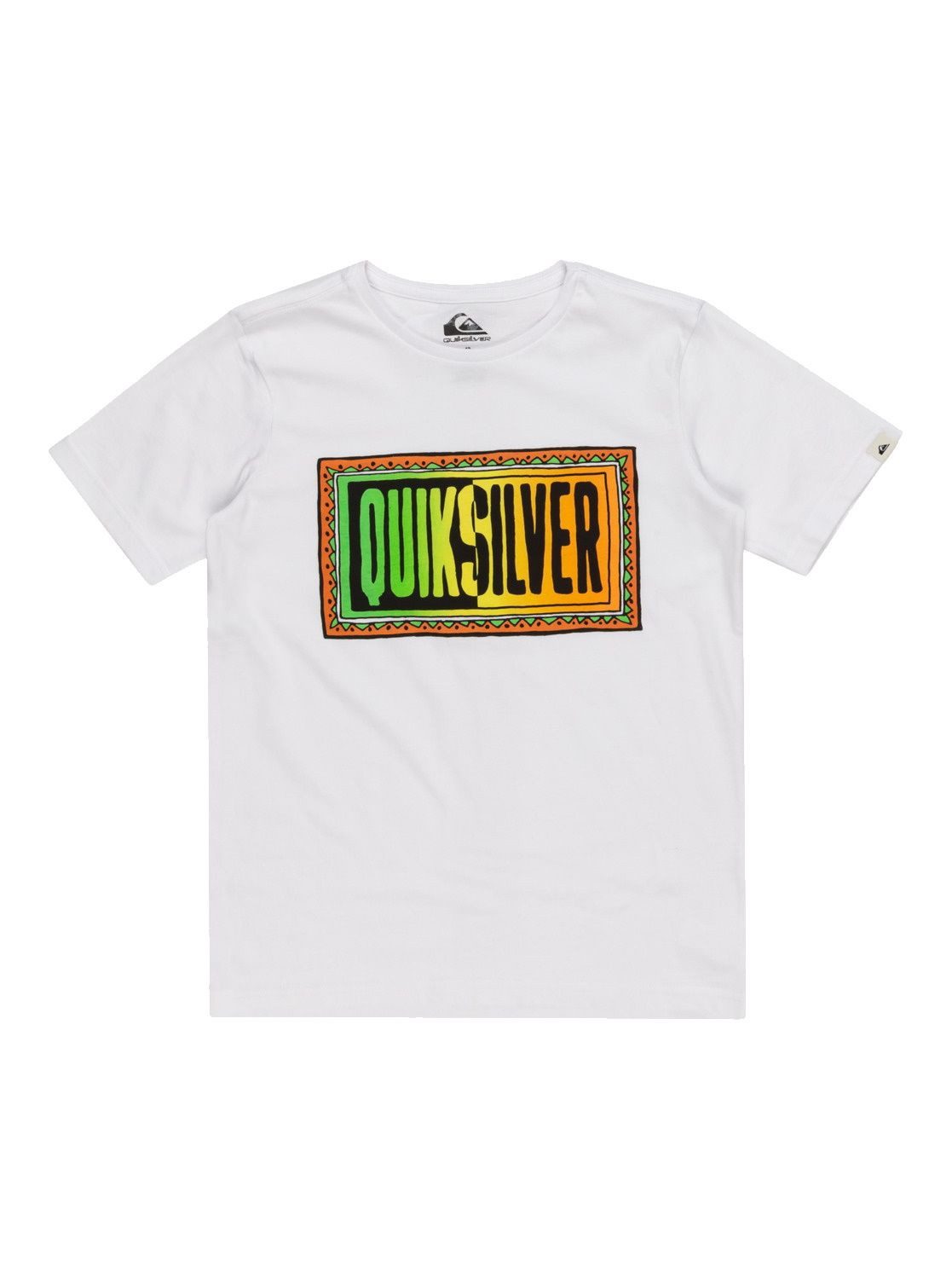 T-Shirt Quiksilver Kinder T-Shirt Day Tripper weiß
