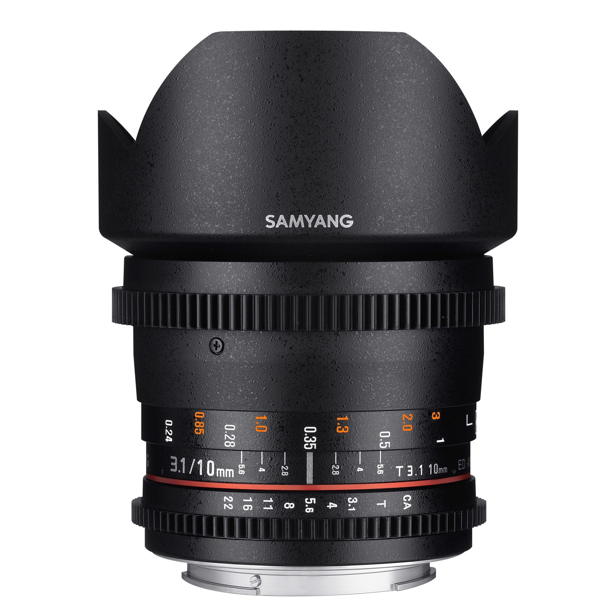 Samyang MF 10mm T3,1 Video APS-C Sony E Superweitwinkelobjektiv