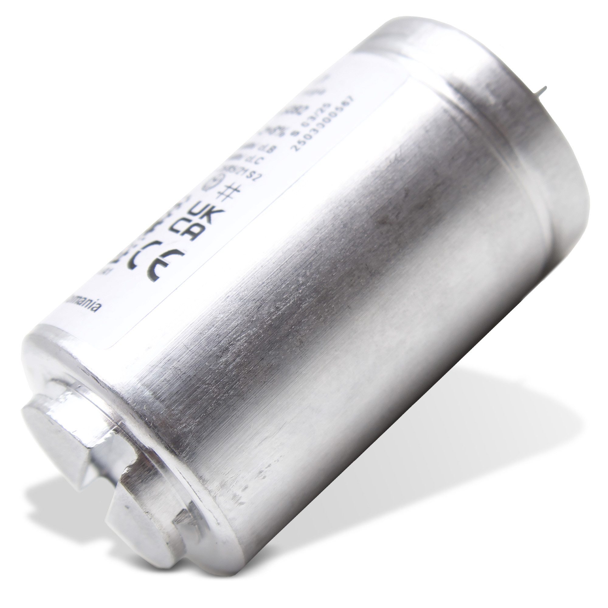 AEG Wäschetrockner-Kondensator 125002033/4 8µF 425/475V mit Steckfahnen, Zubehör für Trockner