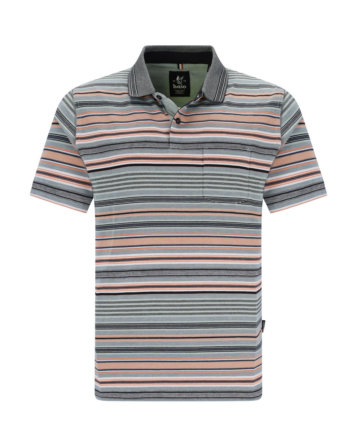Hajo Poloshirt Poloshirt allover gestreift in stay fresh-Qualität günstig online kaufen