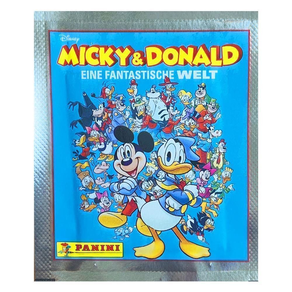Disney Sammelkarte Micky & Donald - Eine Fantastische Welt - Sammelsticker - 1 Tüte