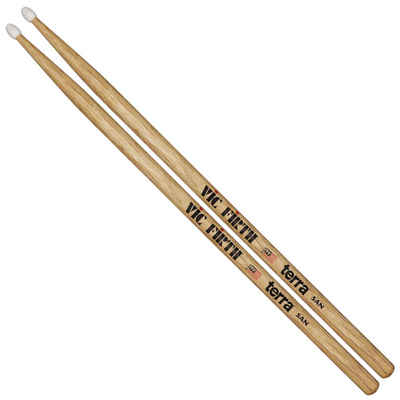 Vic-Firth Drumsticks, Terra 5AN Hickory Sticks Nylon - Drumsticks