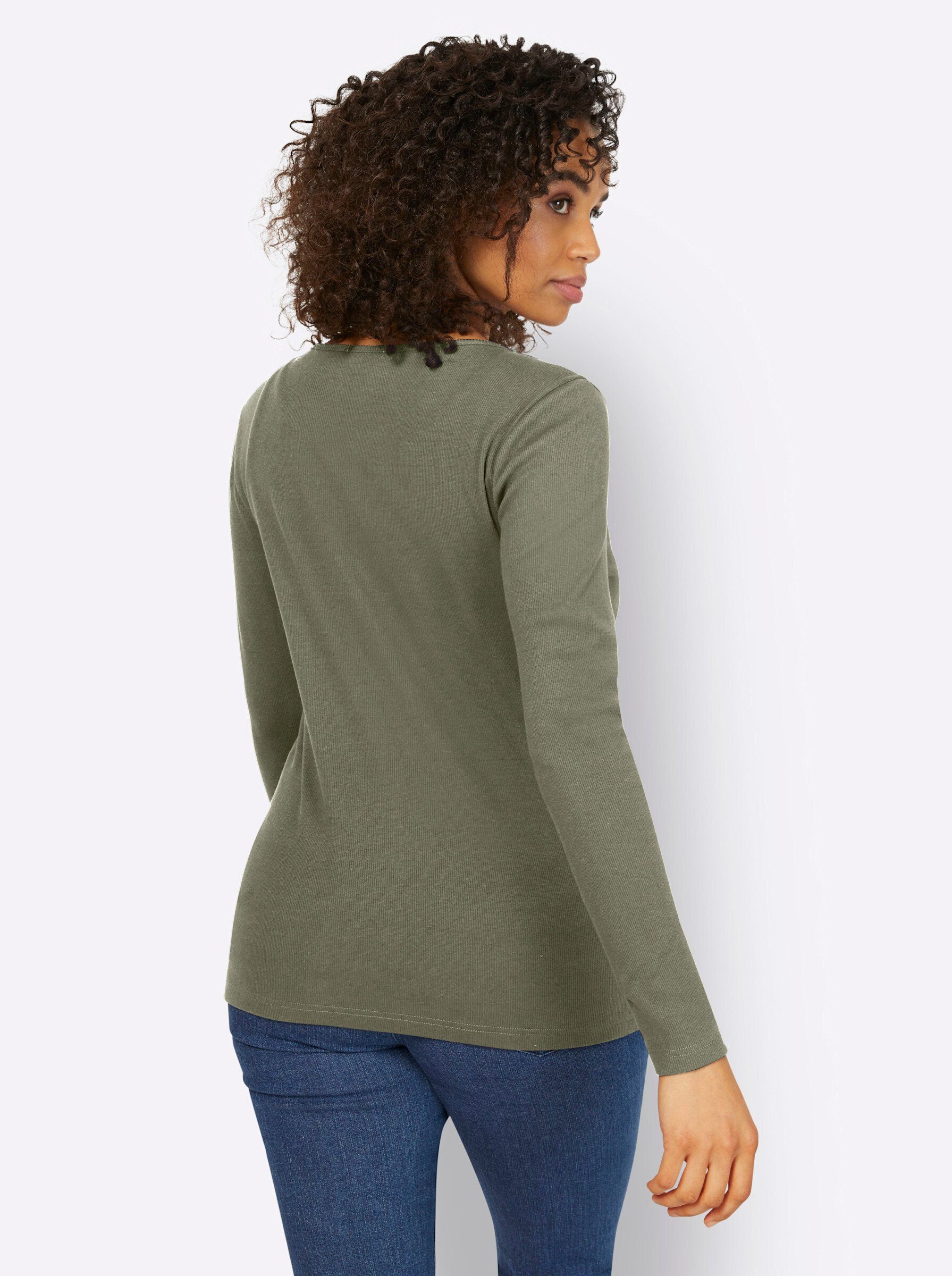 heine Langarmshirt "Shirt" 1 Stk. tlg. günstig online kaufen
