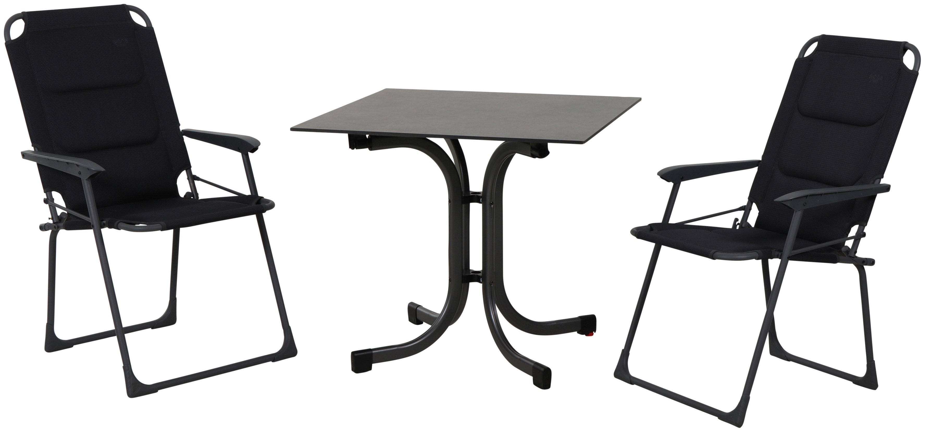 Siena Garden Garten-Essgruppe Premium, (3-tlg)
