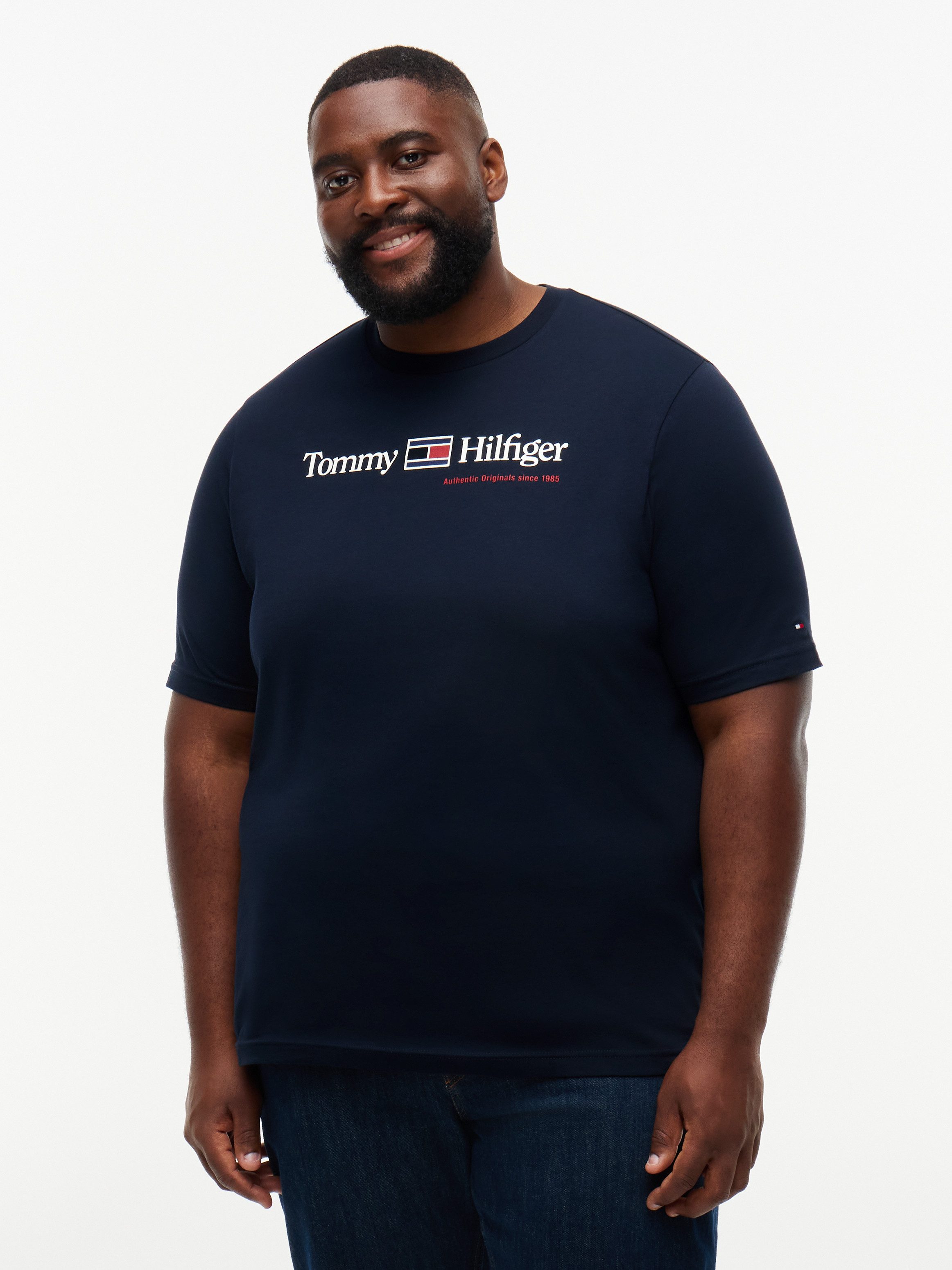 Tommy Hilfiger Big & Tall T-Shirt BT-BRAND LOVE RWB GRAPHIC Große Größen